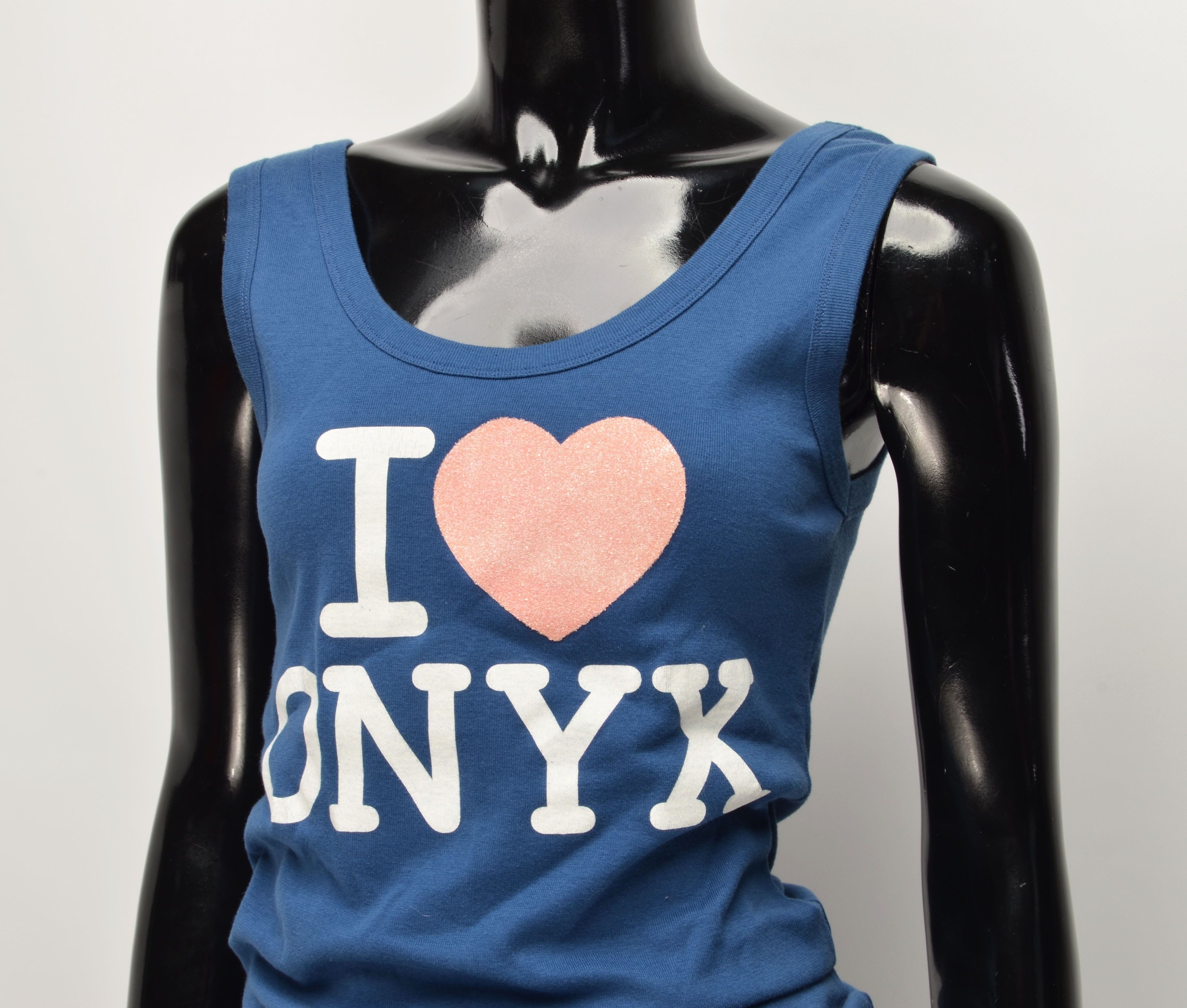 Other Vintage Onyx Big Logo Y2K Tank Top Size S / US 4 / IT 40 - 2 Thumbnail