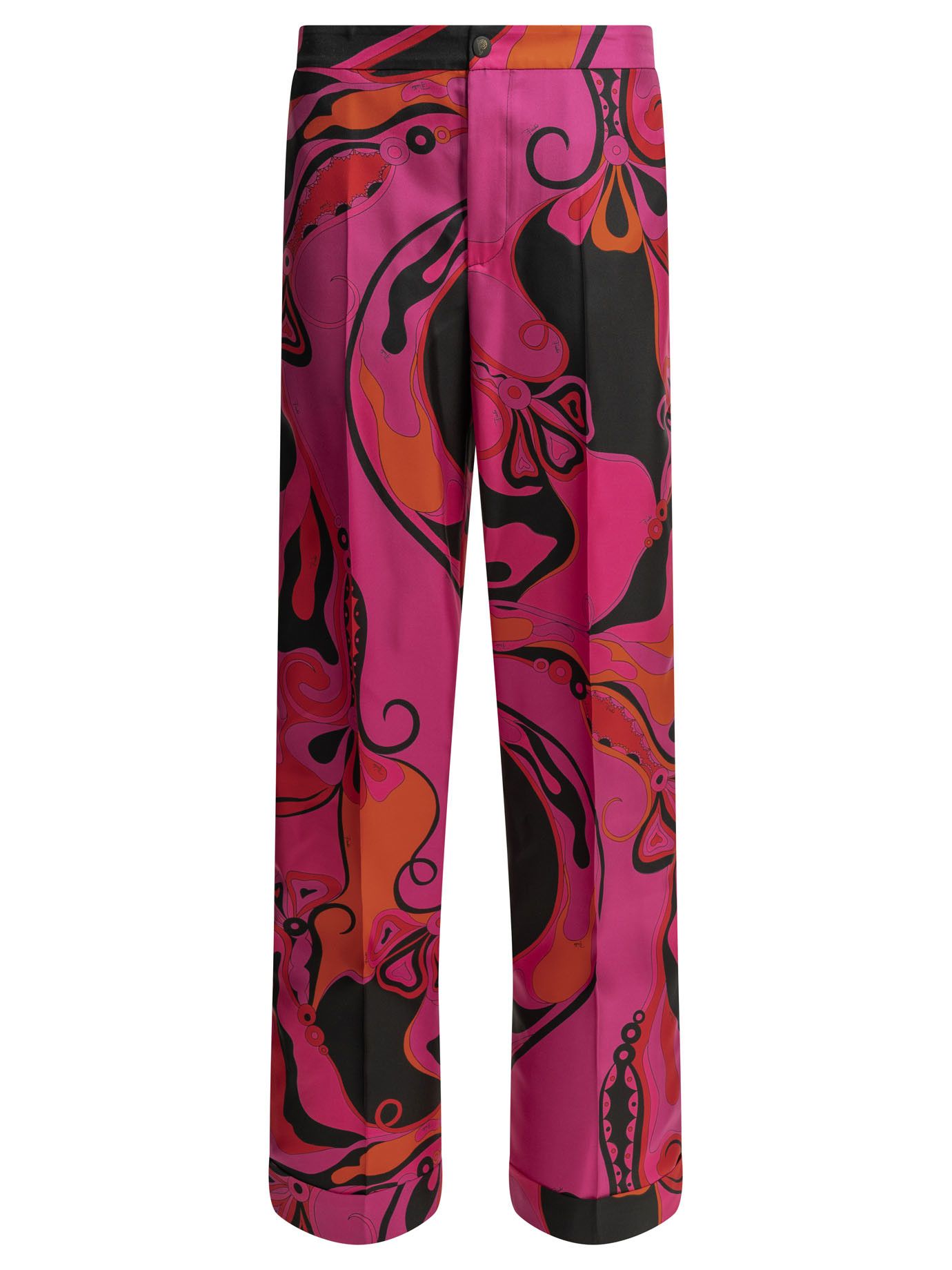 Emilio Pucci Pucci Orchidee Casual Pants tag size M Women - USA Duties Paid Size 30" / US 8 / IT 44 - 1 Thumbnail