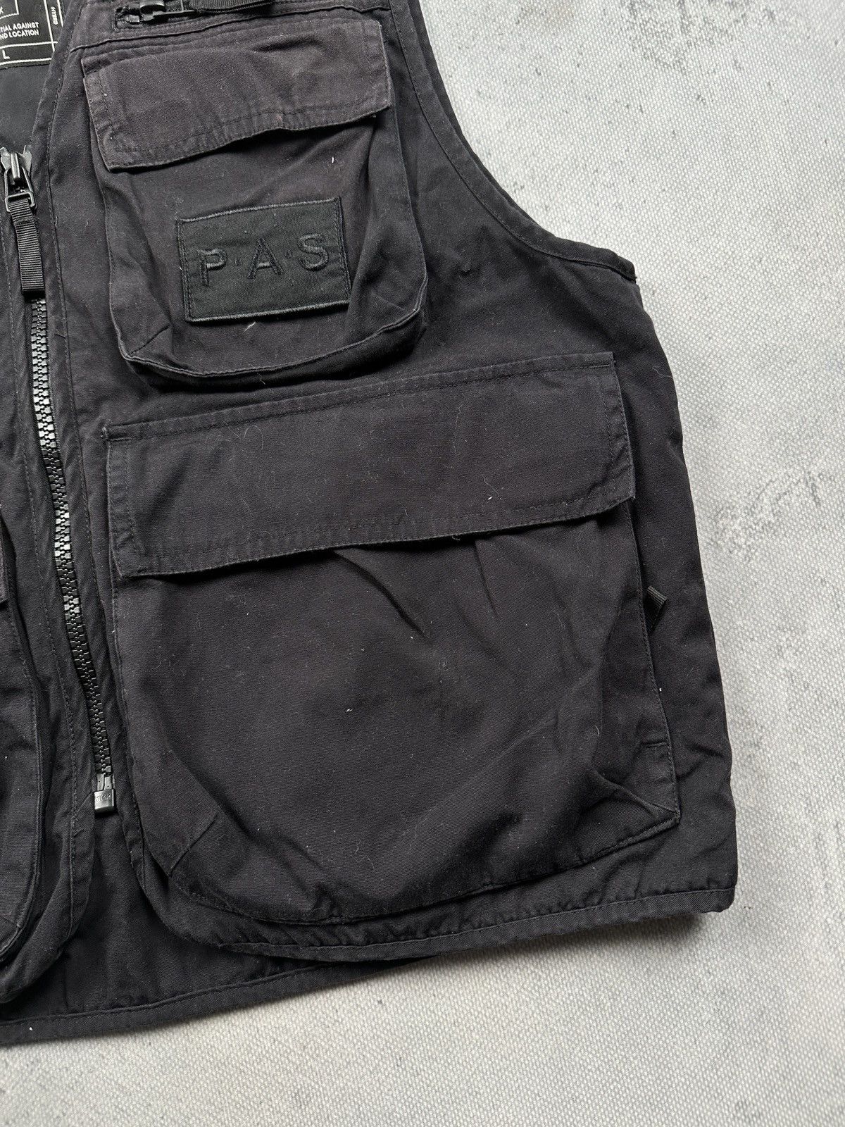 Vintage PAS Personal Apparel System Tactical Utility Vest Gorpcore Size US M / EU 48-50 / 2 - 7 Thumbnail