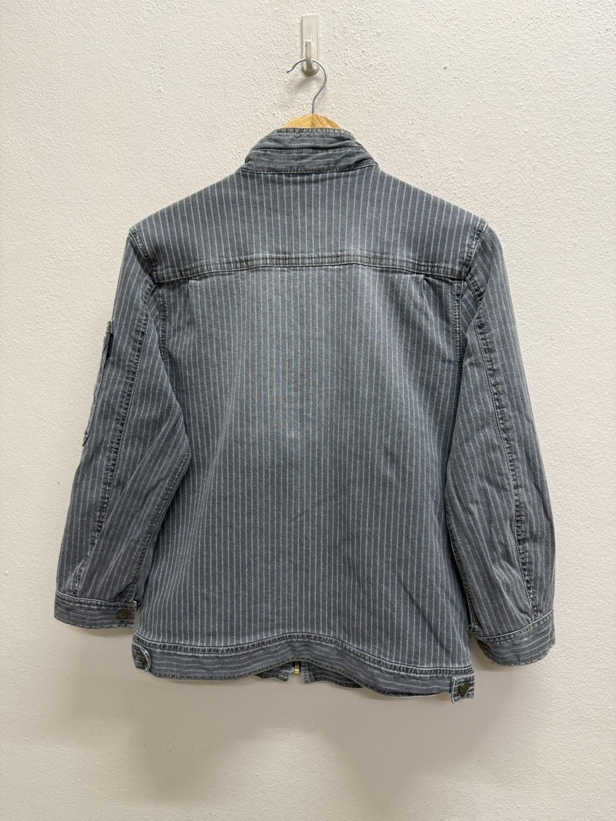 Japanese Brand Dogman Workwear Hickory Stripe Denim Jacket Size US S / EU 44-46 / 1 - 20 Thumbnail