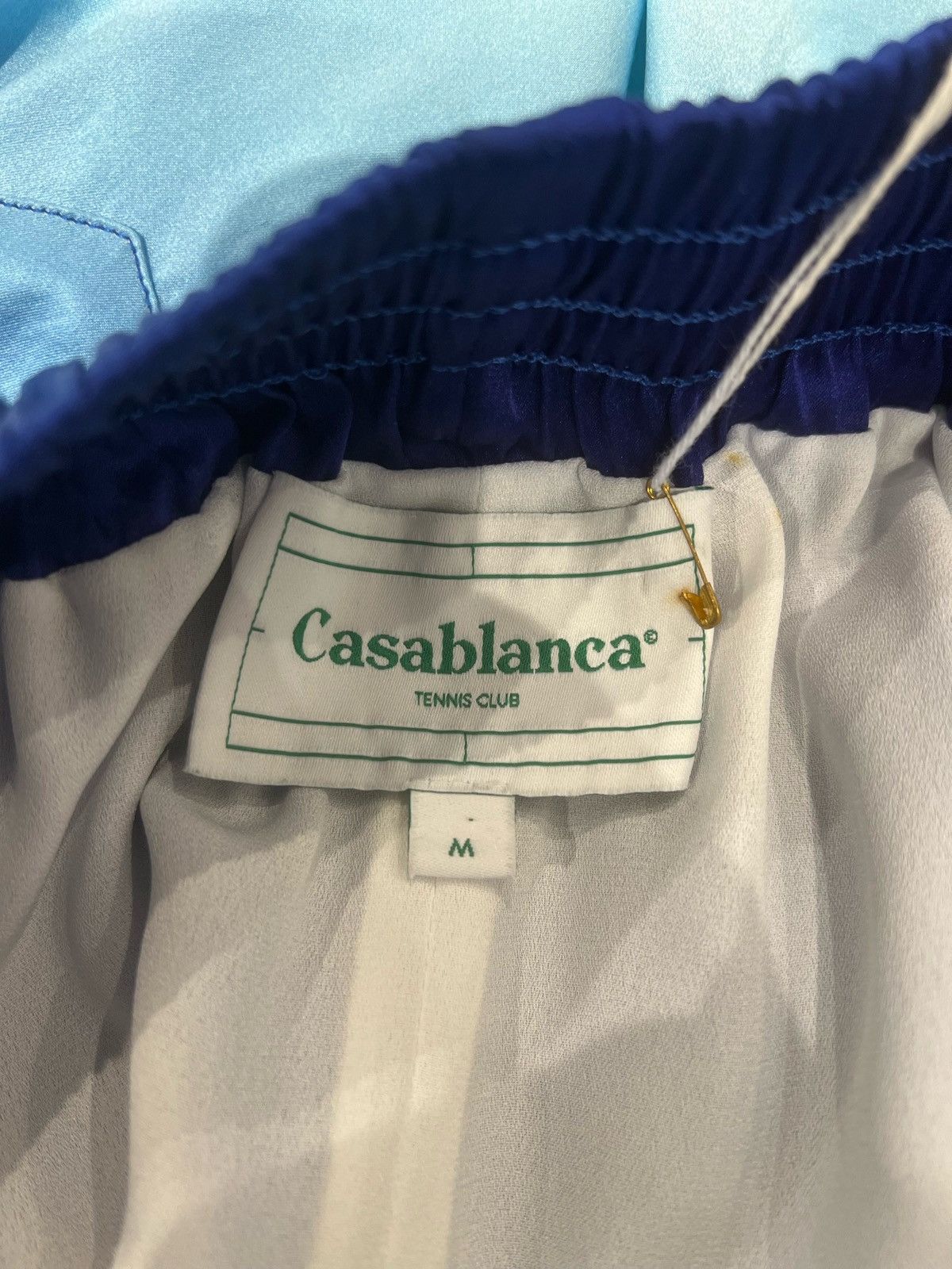 Casablanca Casablanca Place Vendome Silk Shorts Blue Gradient Size US 32 / EU 48 - 4 Thumbnail