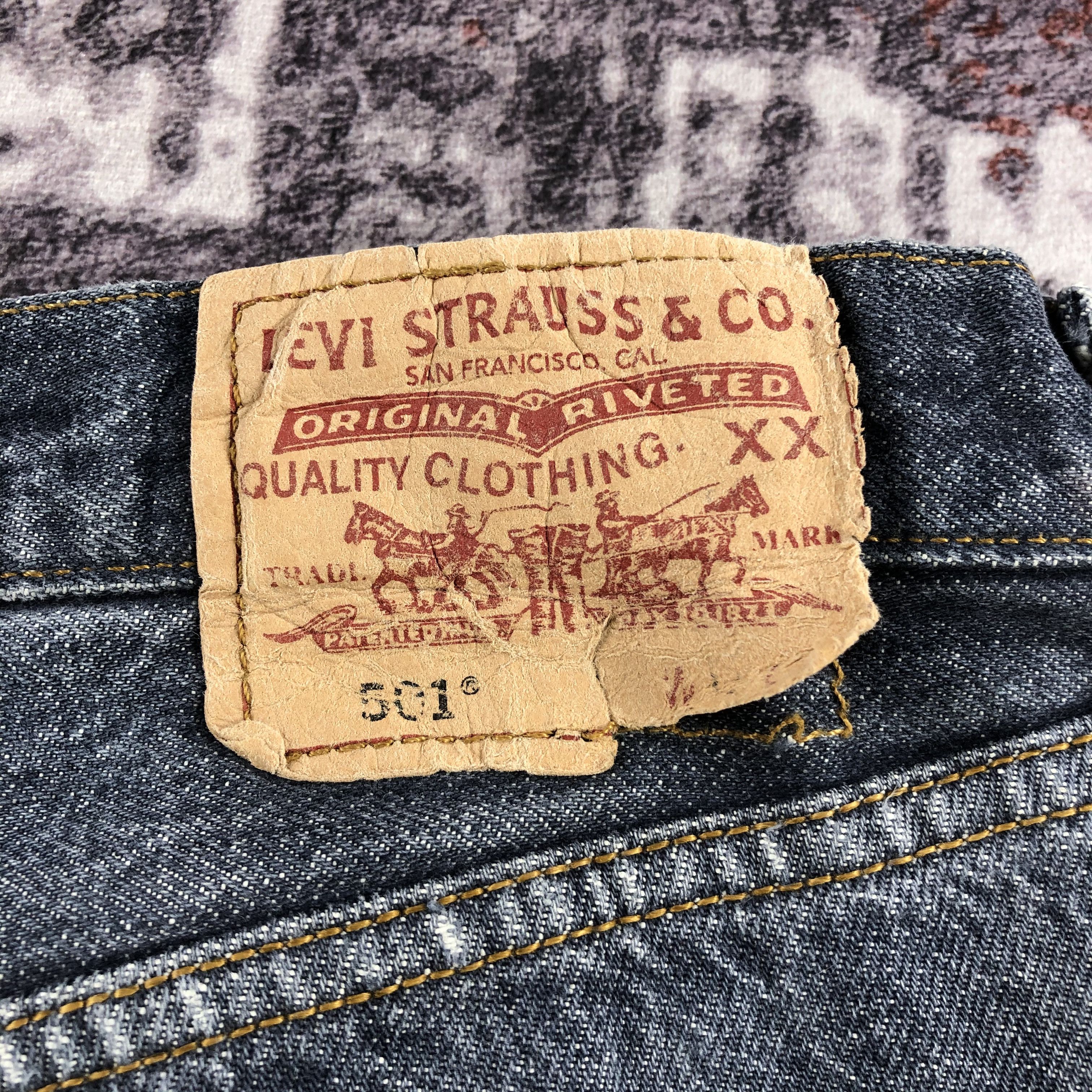 Levi's Vintage Levis 501 Jeans-JM2634 Size US 34 / EU 50 - 8 Thumbnail