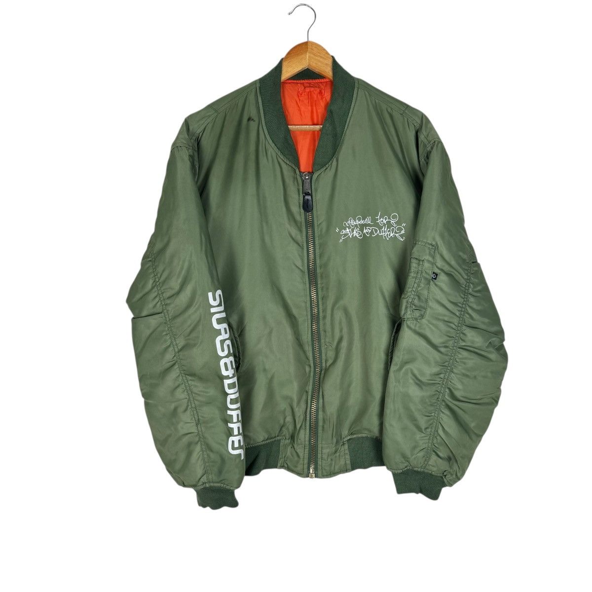 Silas ☀️SILAS CYPRESS HILL MA-1 REVERSIBLE BOMBER JACKET Size US XL / EU 56 / 4 - 3 Thumbnail