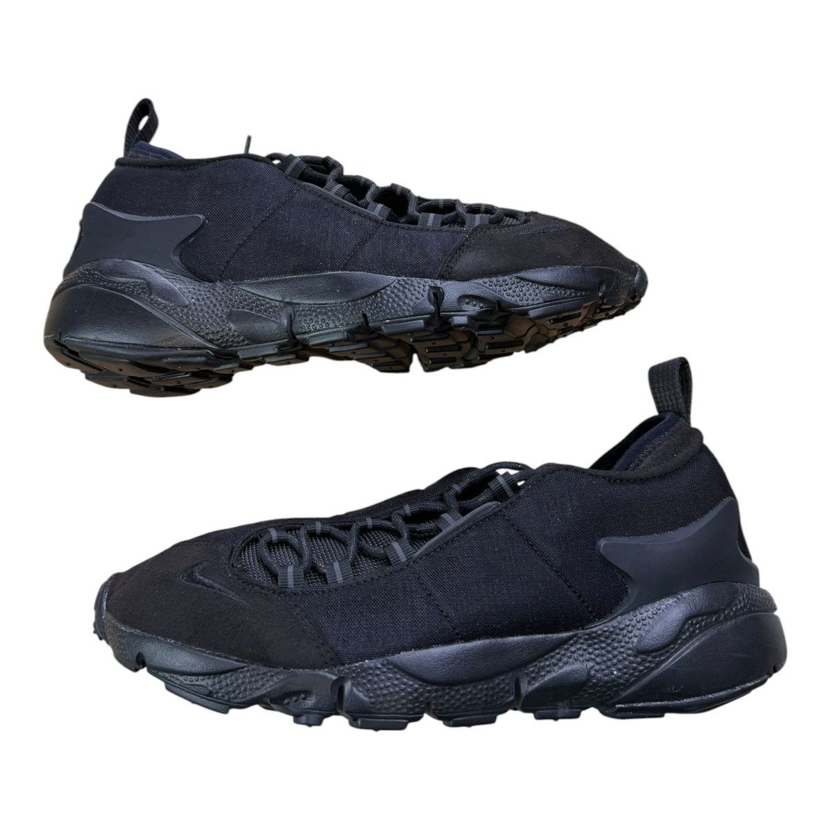 Comme des Garcons × Nike CDG Comme des Garçons x Nike Air Footscape Black Size 8.5 Size US 8.5 / EU 41-42 - 1 Thumbnail