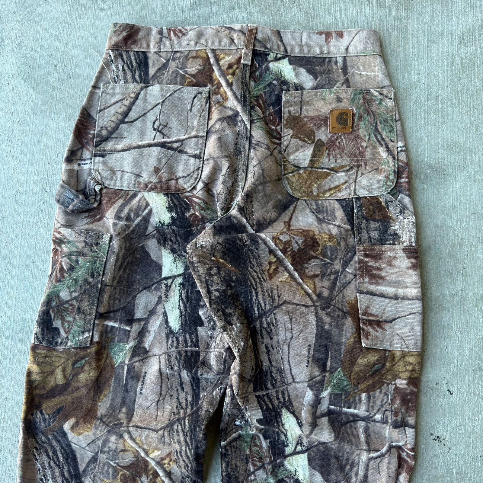 Carhartt × Vintage Carhartt realtree camo work wear carpenter pants Size US 29 - 5 Thumbnail