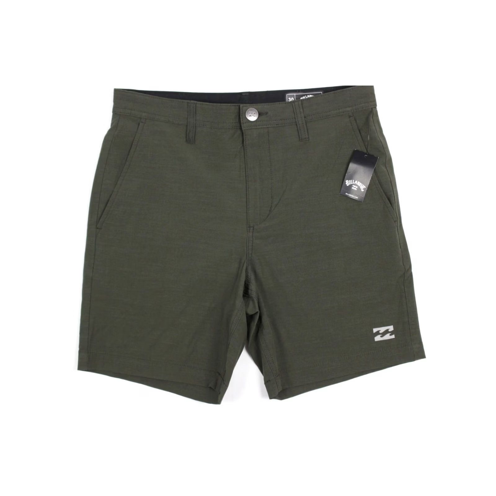 Billabong Billabong Men's Jared Hybrid 18" Shorts 30 Dak Green CHR Short Mens 30 Green Chino Casual Beach 8in Inseam Size US 30 / EU 46 - 5 Thumbnail