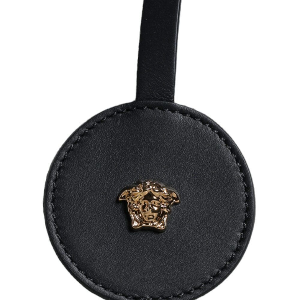Versace Versace White Top Handle Canvas Leather Logo Crossbody Tote Size ONE SIZE - 6 Thumbnail