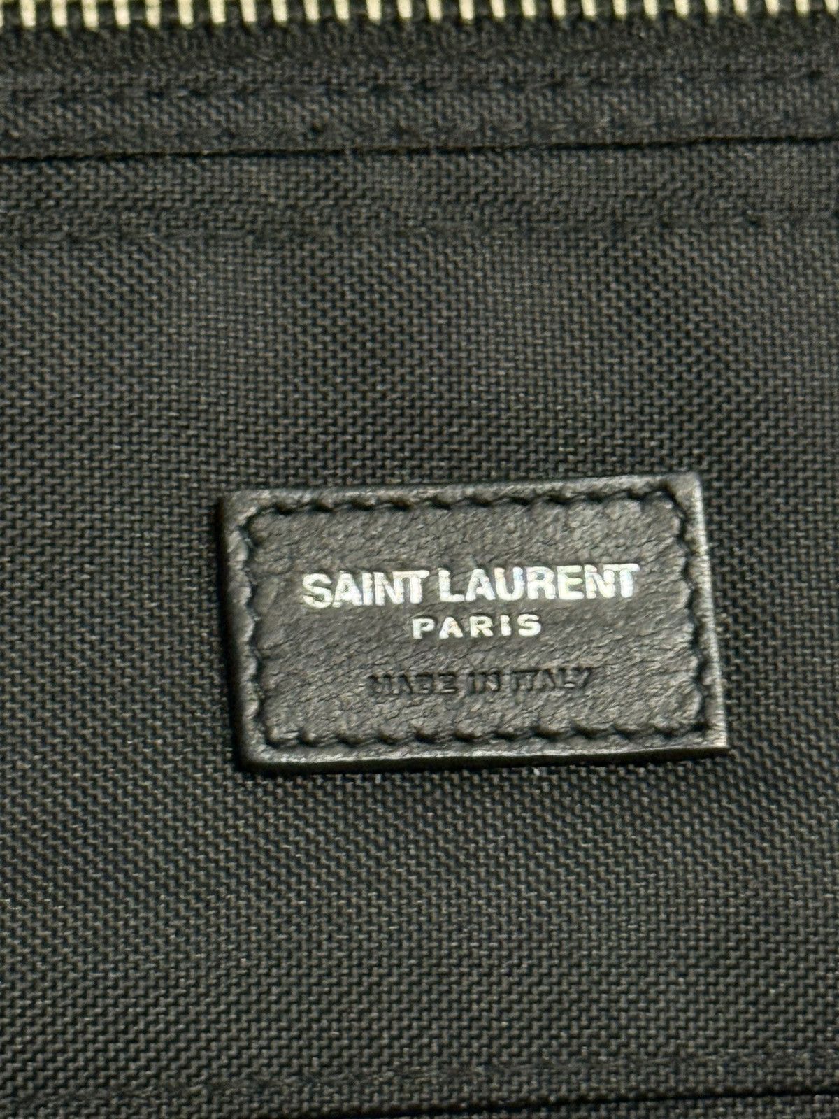 Saint Laurent Paris Saint Laurent Palm Tree Print Buffalo Wallet Size ONE SIZE - 8 Thumbnail