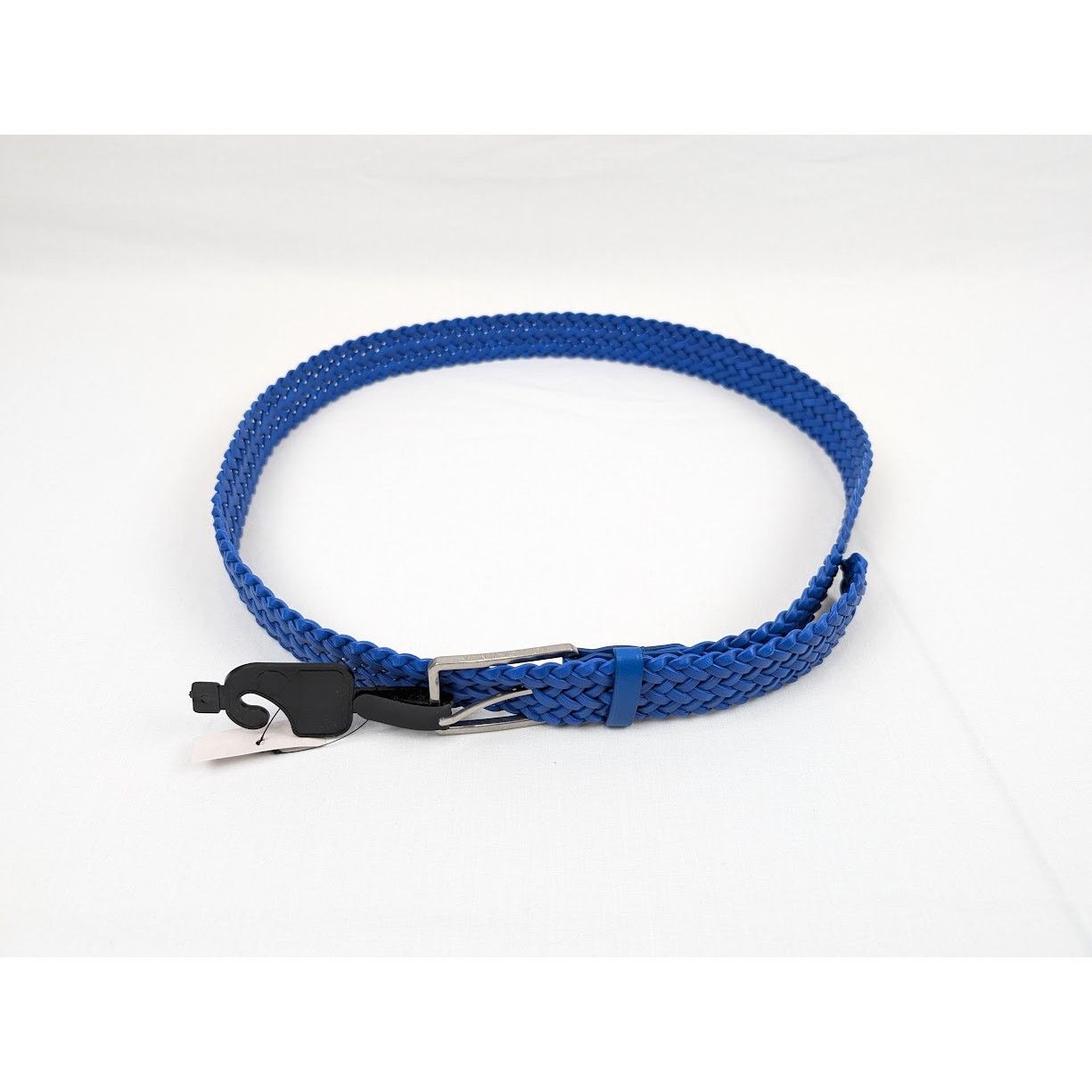 Bottega Veneta o1rshd1 Size: 105 / Nappa Woven Chevron Belt in Blue Size 40 - 14 Thumbnail