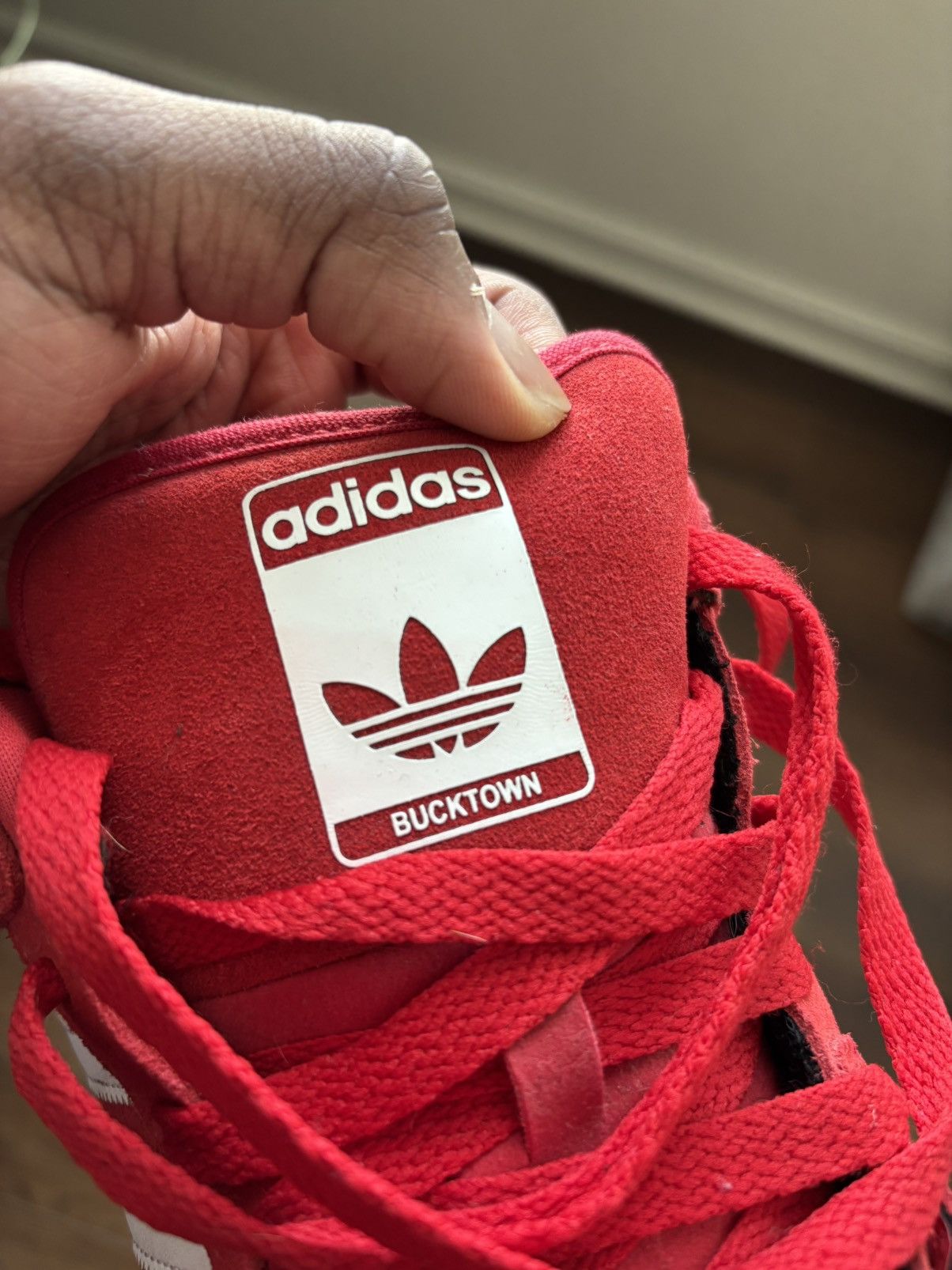 Adidas Adidas Bucktown Red/White Size 12 Size US 12 / EU 45 - 5 Thumbnail