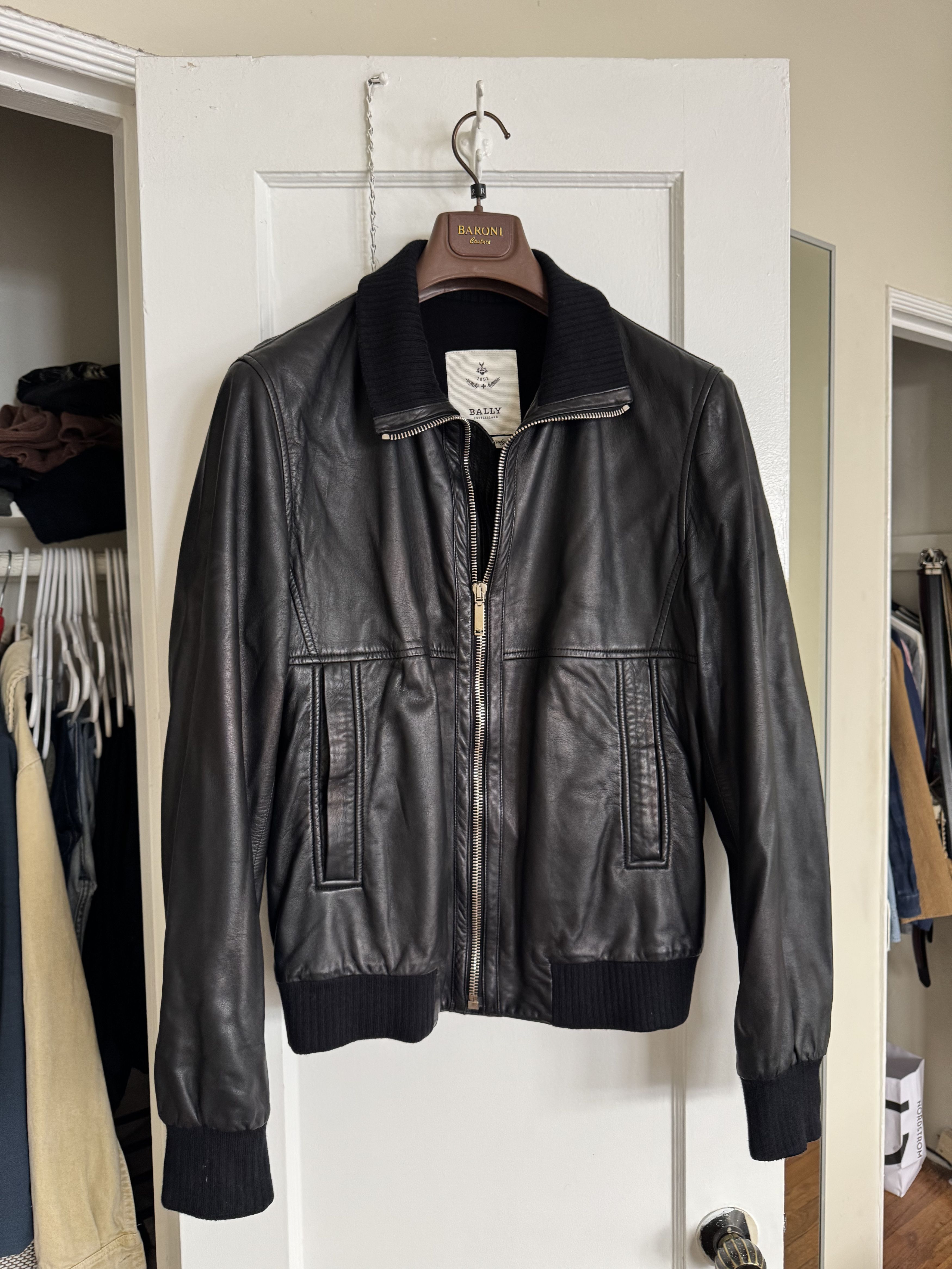 Bally Bally Lambskin Leather Jacket- Like New- Size US40 Size US M / EU 48-50 / 2 - 1 Thumbnail