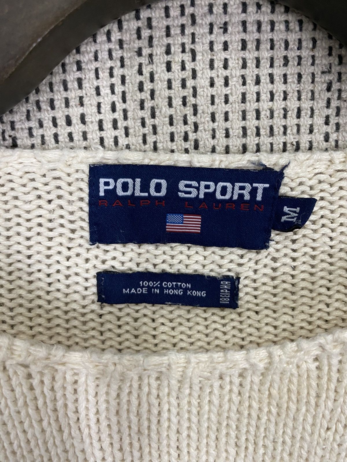 Polo Ralph Lauren × Ralph Lauren × Vintage Vintage polo sport ralph lauren knit sweater Size US M / EU 48-50 / 2 - 6 Thumbnail
