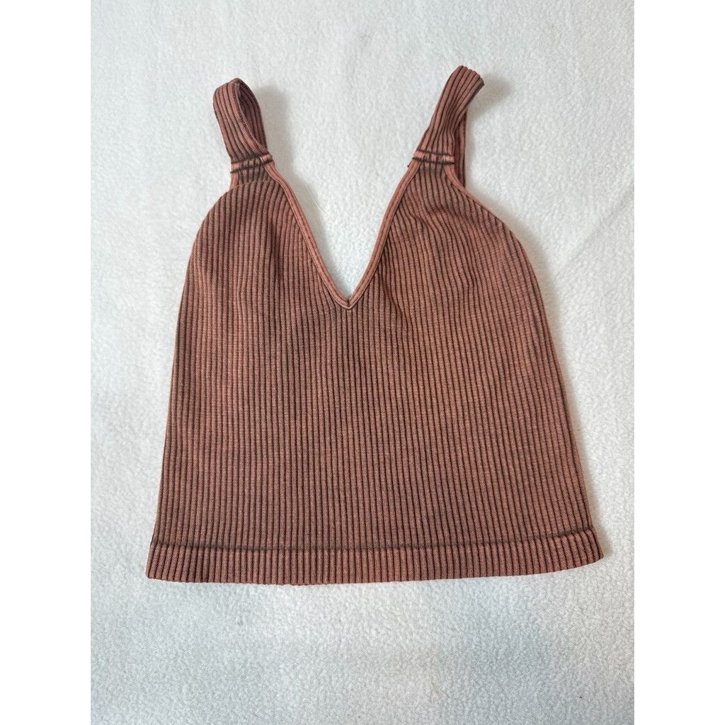 Free People New! Free People Intimately Washed Seamless Crop – Size XS/S Size XS / US 0-2 / IT 36-38 - 2 Thumbnail