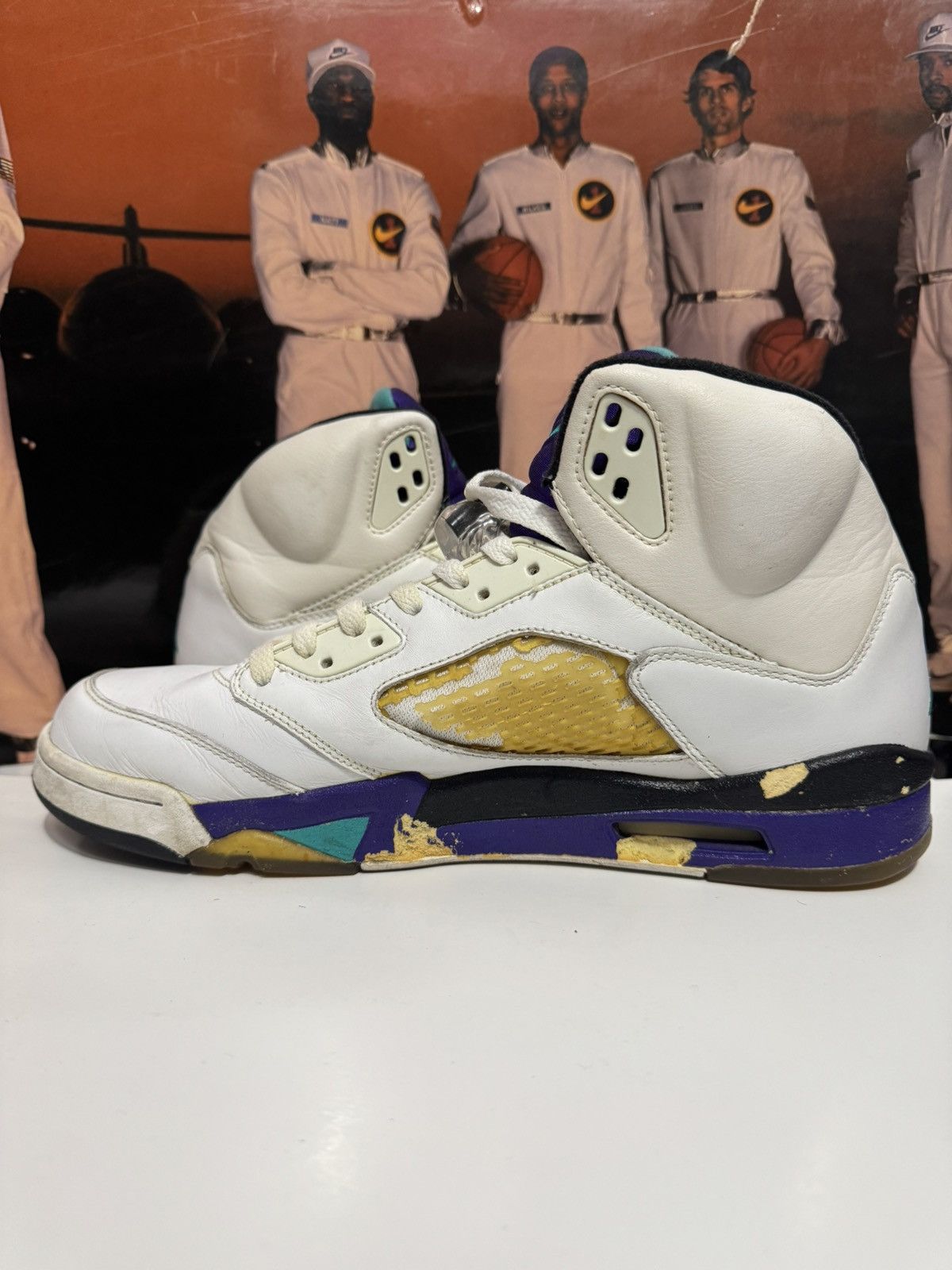 Jordan Brand Air Jordan 5 Retro LS 2006 Grape Sz 11 Lifestyle 314259-131 Size US 11 / EU 44 - 6 Thumbnail