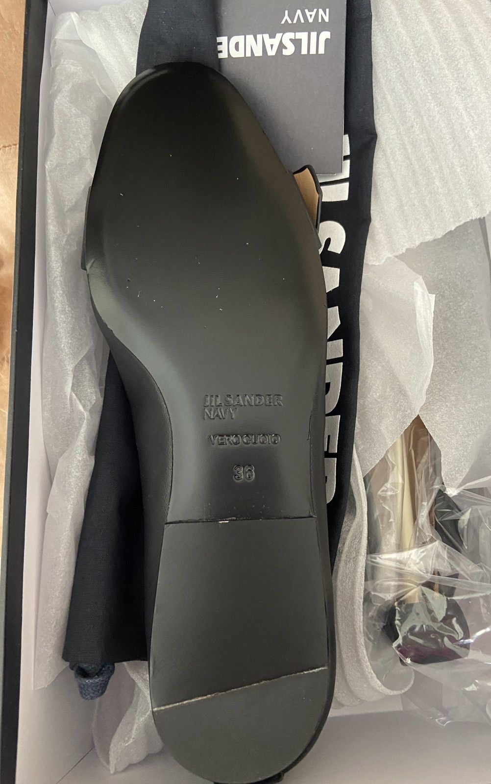 Jil Sander Jil Sandler Navy New shoes size.36 Size US 6 / IT 36 - 6 Thumbnail