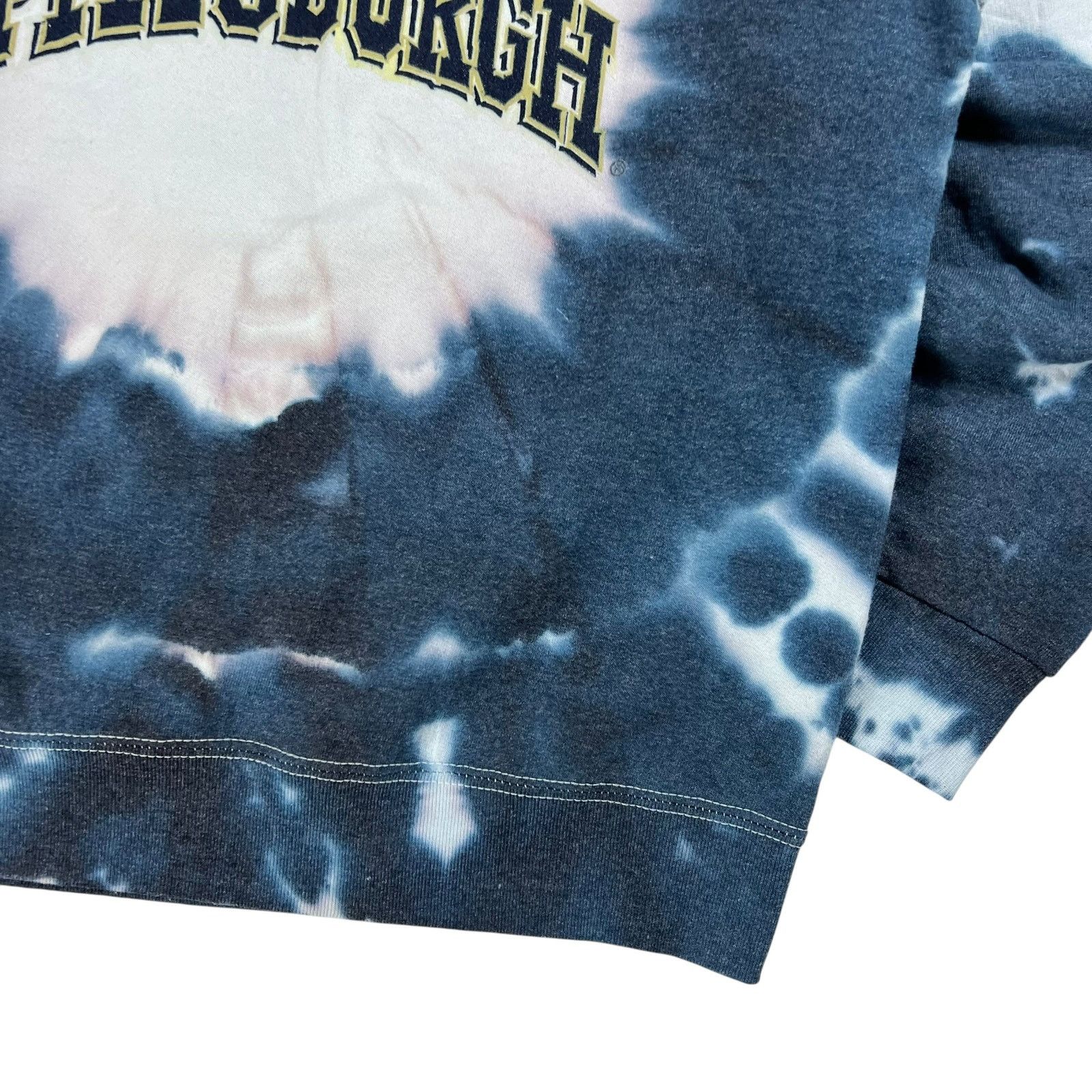 Fruit Of The Loom × Vintage Vintage Y2K Pittsburgh Pitt Panthers tie dye crewneck (M) Size US M / EU 48-50 / 2 - 3 Thumbnail