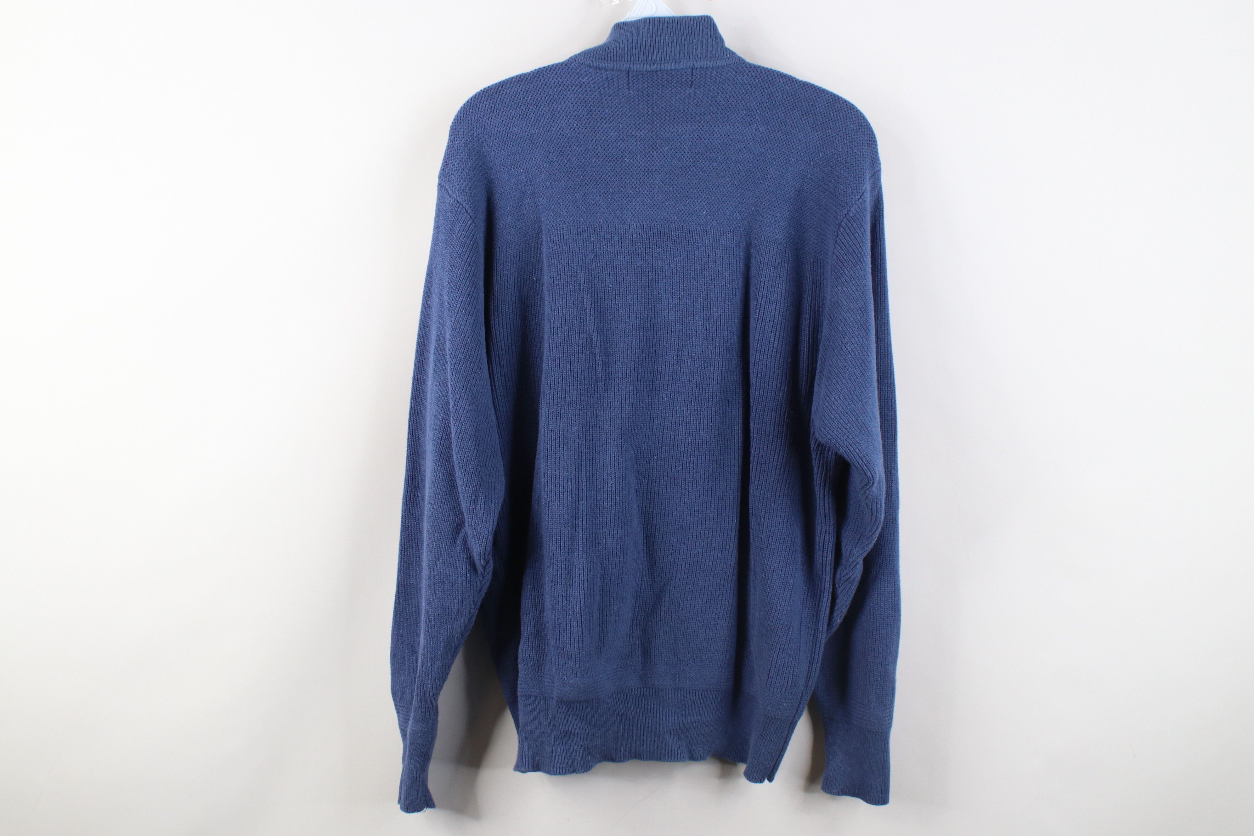 Eddie Bauer Vintage 90s Eddie Bauer Thermal Ribbed Knit Henley Sweater Size US M / EU 48-50 / 2 - 9 Thumbnail