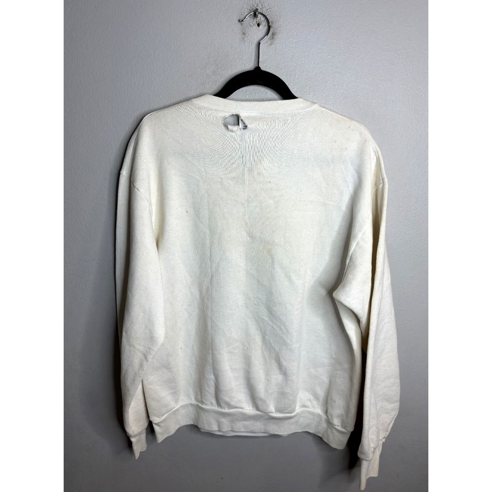 Delta VINTAGE 1990s Looney Toons Crew Sweater Delta XL White Mens Crewneck Sweater 1993 7/10 Condition Size US XL / EU 56 / 4 - 7 Thumbnail