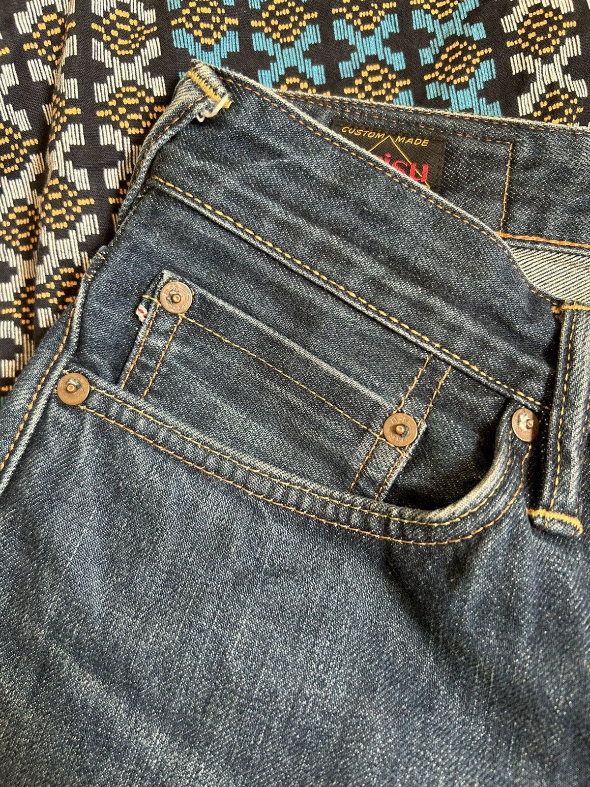 Evisu Evisu Selvedge Multi Pocket Denim Jeans W31 L32 Size US 31 - 13 Thumbnail