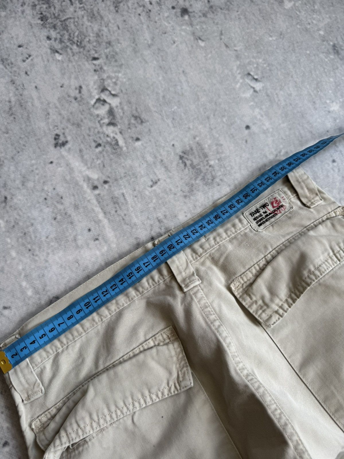 Vintage Take-two vintage cargo beige pants Size US 30 / EU 46 - 8 Thumbnail