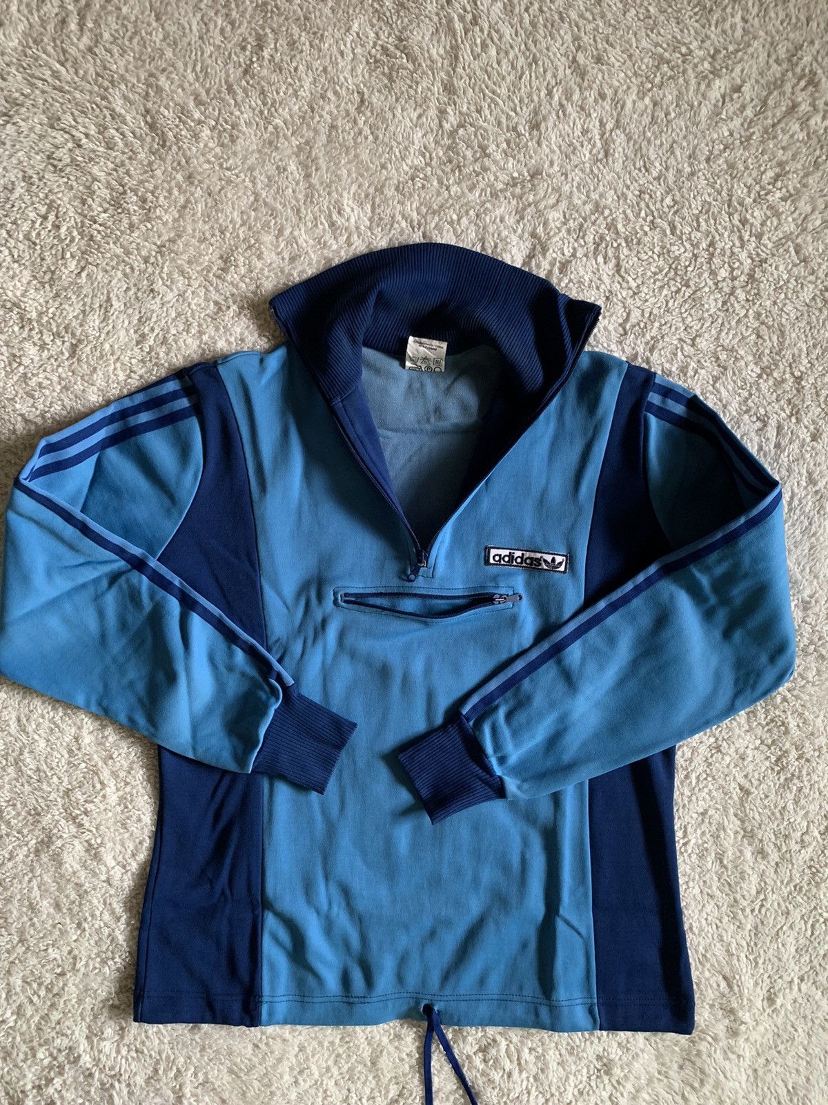 Adidas × Vintage Adidas Zipper Pocket Rare Vintage 70s Made In Yugoslavia Size US S / EU 44-46 / 1 - 8 Thumbnail