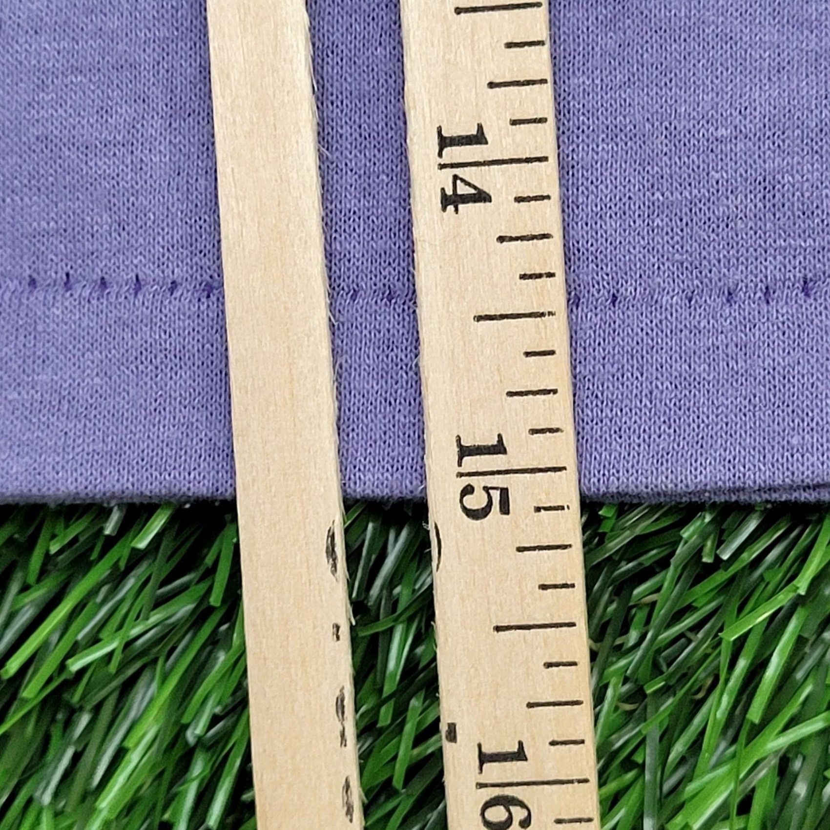 Vintage VINTAGE MOD Crop-Top Shirt Womens Small 18x15 USA Spruce Purple 80s 90s Retro Cropped Short Sleeve Size S / US 4 / IT 40 - 6 Thumbnail