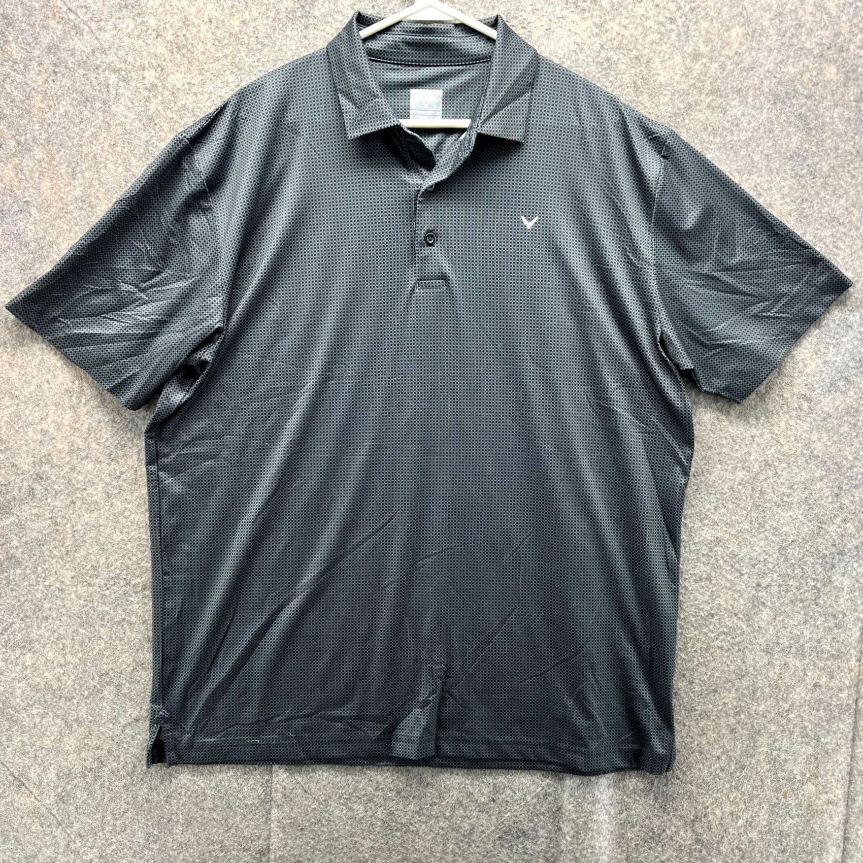 Callaway Callaway Polo Shirt Men Large Gray Opti Dri Performance Golf Preppy Check Shirt Size US L / EU 52-54 / 3 - 2 Thumbnail
