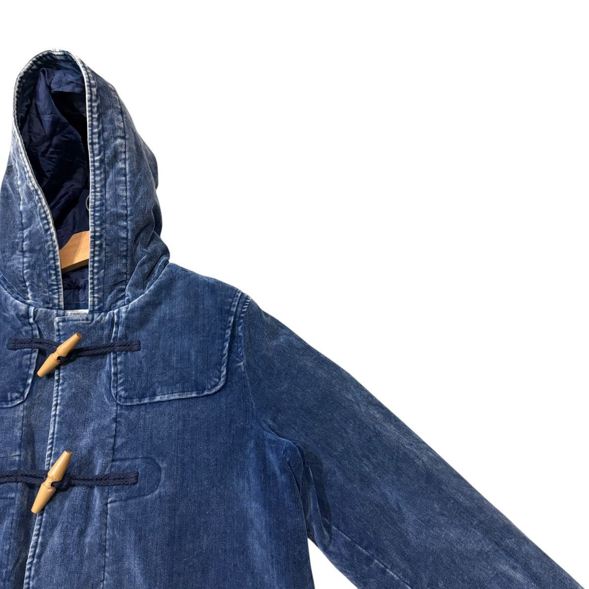 Billabong Vintage Billabong Duffle Coat Velvet Hoodie Jacket Size US M / EU 48-50 / 2 - 2 Thumbnail