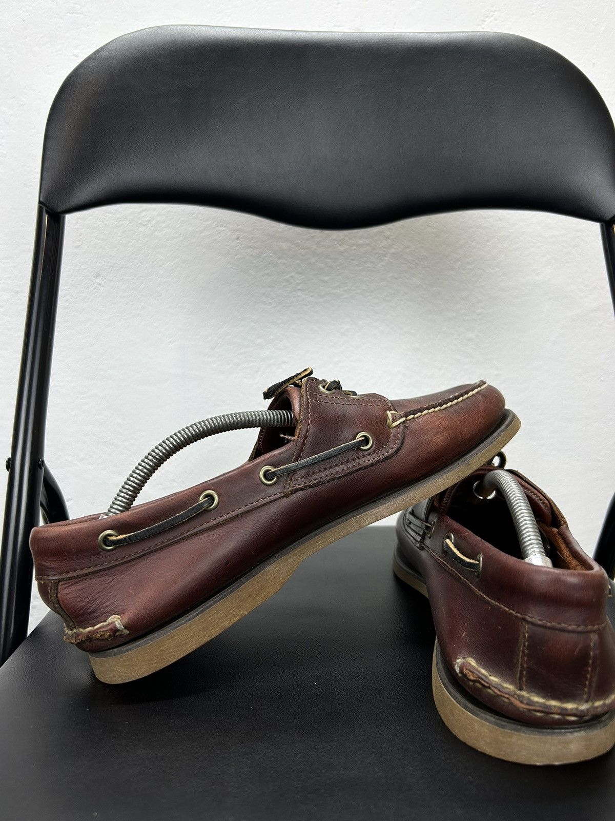 Timberland × Vintage Timberland Vintage Boat Shoes Size 9 Brown Size US 9.5 / EU 42-43 - 5 Thumbnail