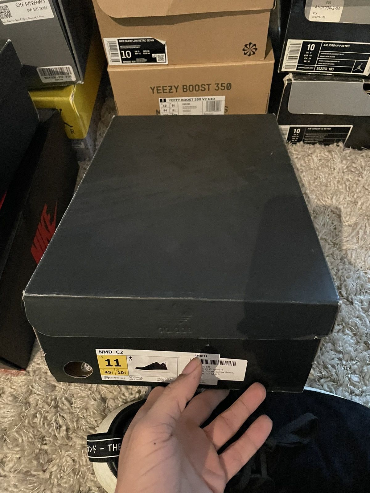Adidas Adidas Nmd C_2 Black Size US 11 / EU 44 - 12 Thumbnail