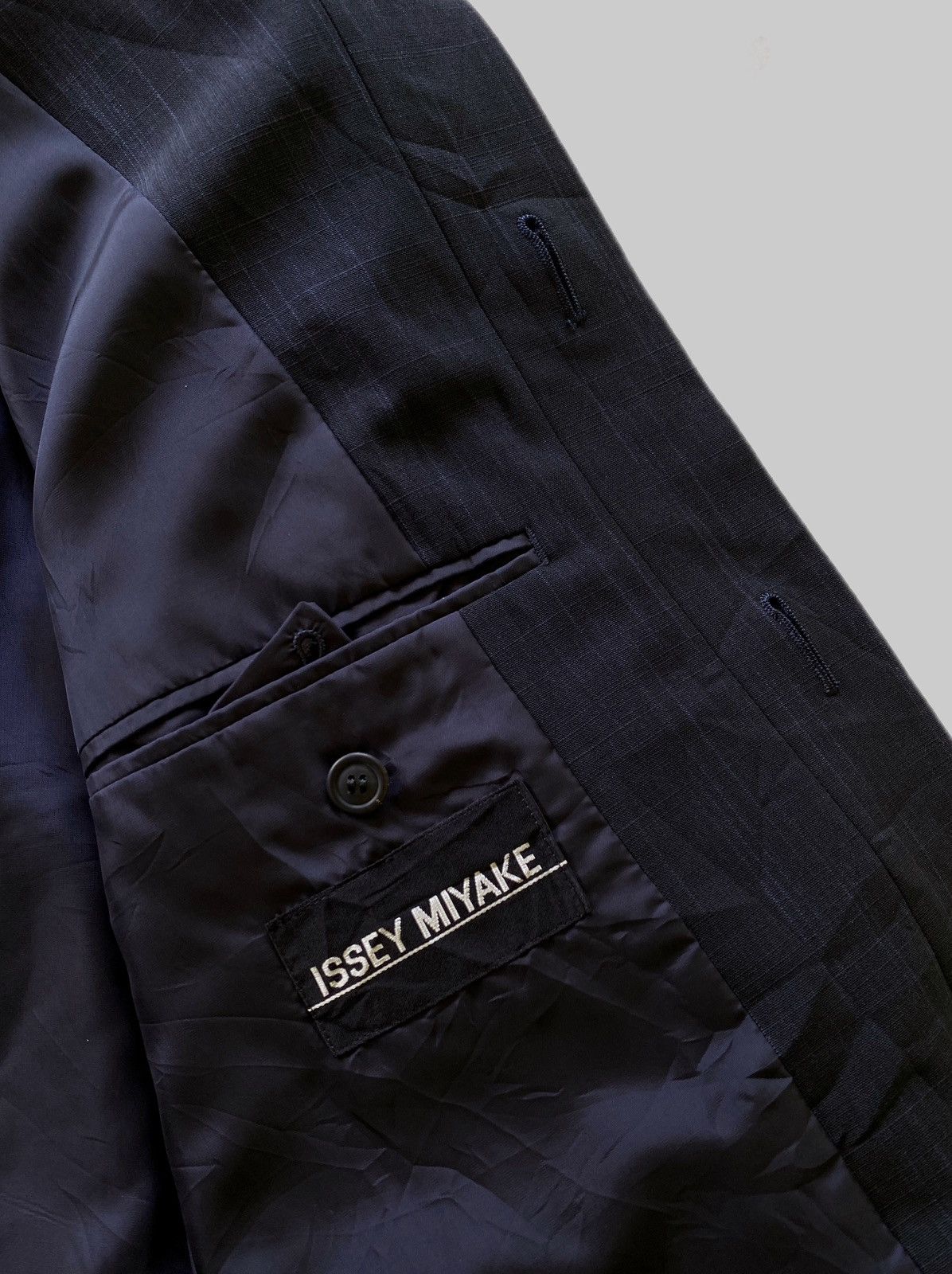 Issey Miyake Archives❗️AW1983 ISSEY MIYAKE MEN Mandarin Collar Wool Coats Size US L / EU 52-54 / 3 - 2 Thumbnail