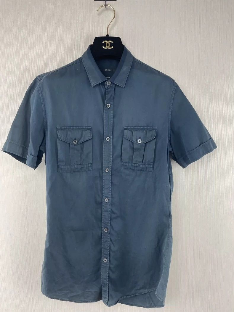Gucci GucciWorkwear shirt 2503-Nextarrow Size US S / EU 44-46 / 1 - 1 Thumbnail