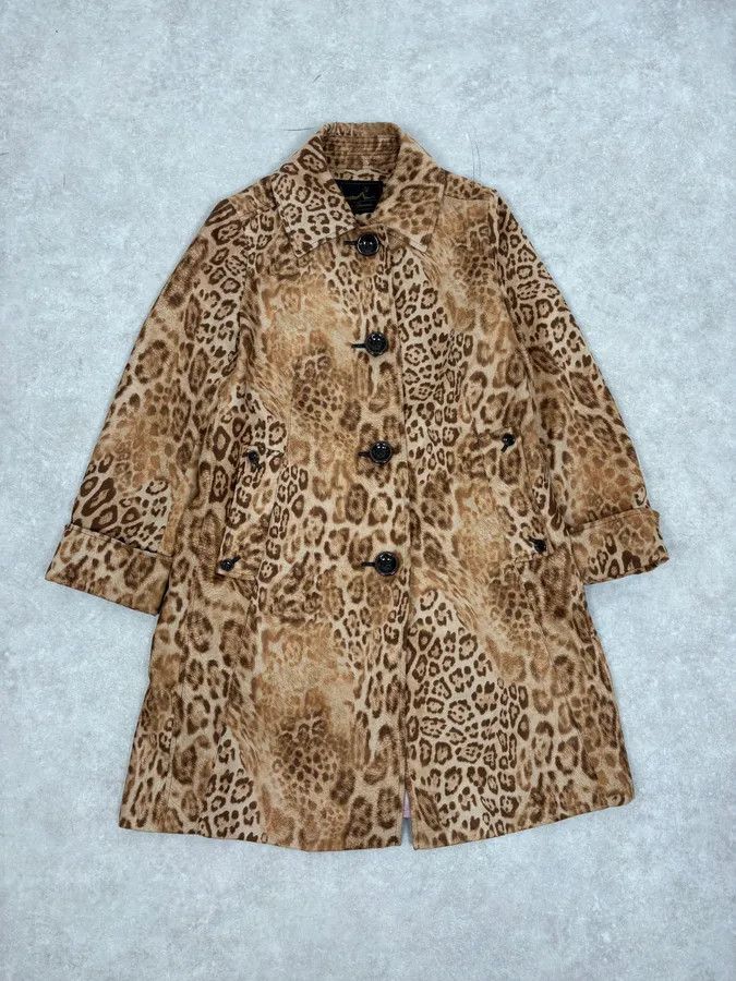 Hysteric Glamour 2000s Hysteric Glamour Long Leopard Effect Jacket Size S / US 4 / IT 40 - 3 Thumbnail