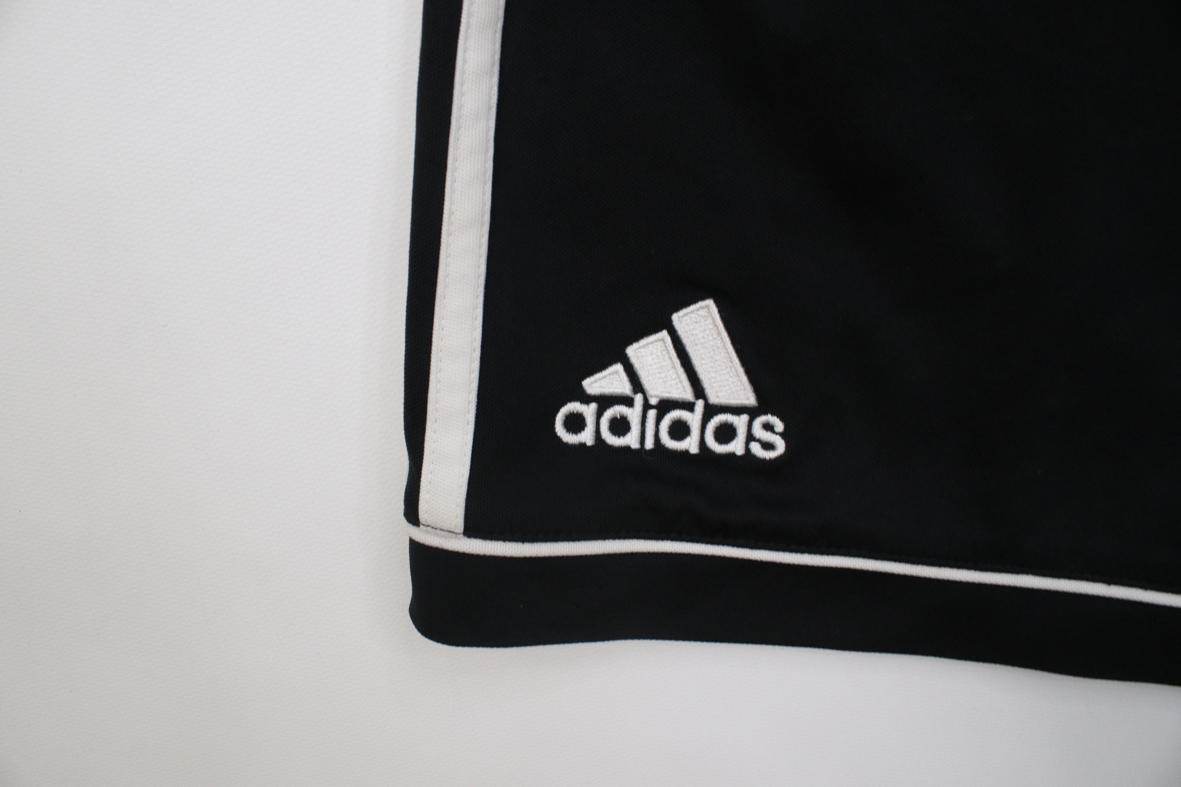 Adidas Vintage Y2K Adidas Running Jogging Soccer Shorts Black Size US 32 / EU 48 - 13 Thumbnail