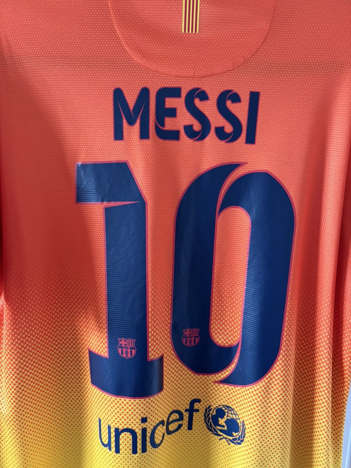 Barcelona nike 2012/2013 wyjazdowa Messi — zdjęcie 2
