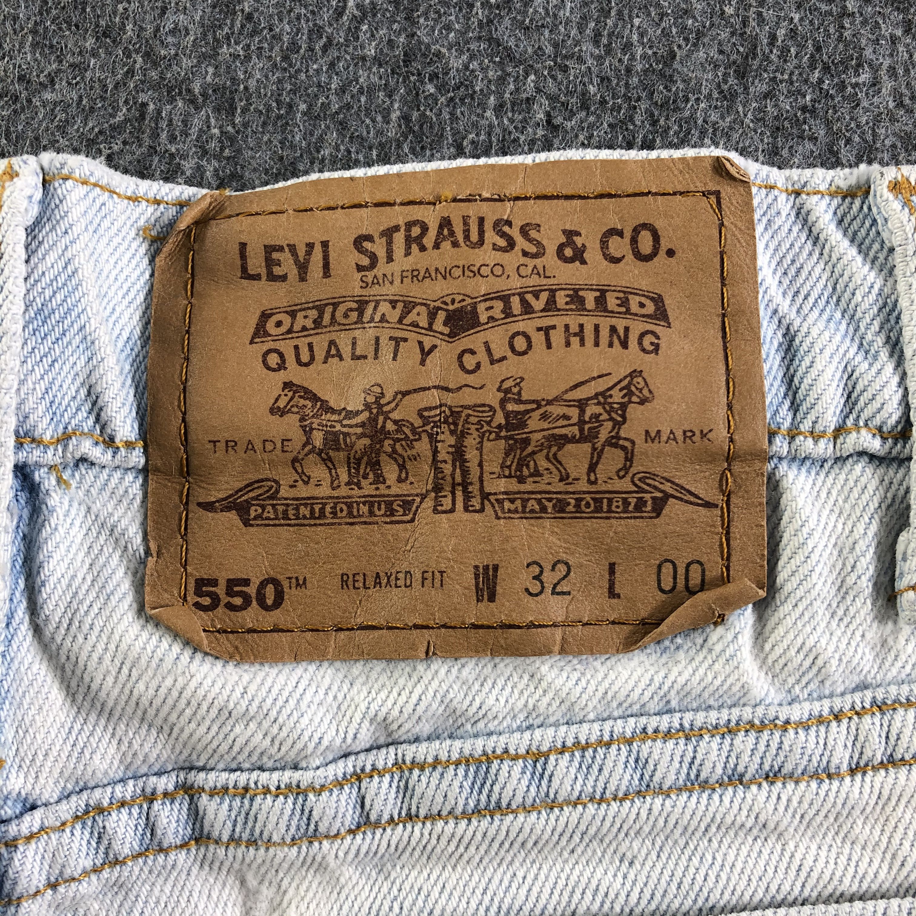 Levi's × Vintage Vintage Light Wash Levis 550 Jeans-J4438 Size 32" / US 10 / IT 46 - 6 Thumbnail