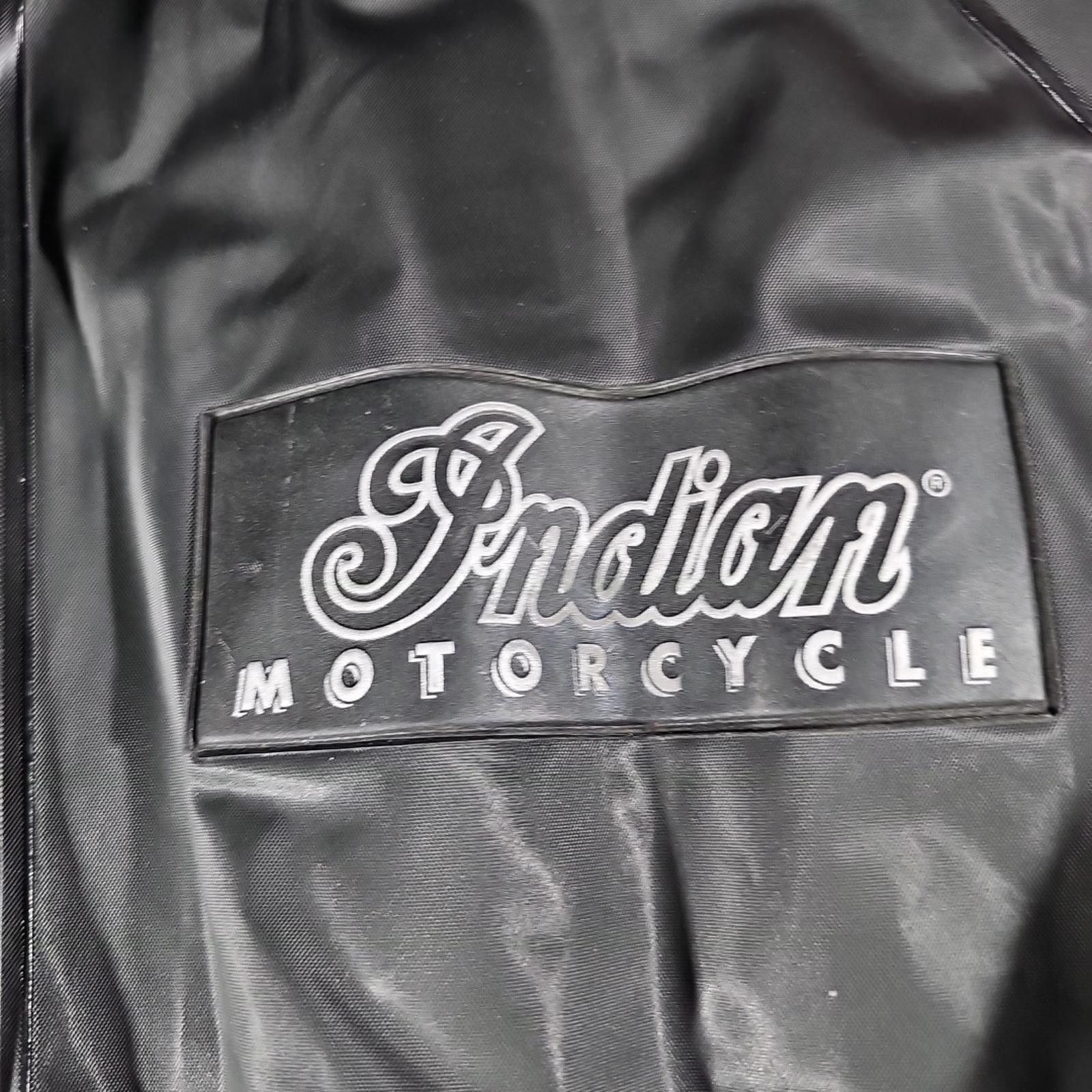 Indian Motorcycle Indian Motorcycle Rain Gear By Indian 4XL black Rain Jacket Size ONE SIZE - 2 Thumbnail