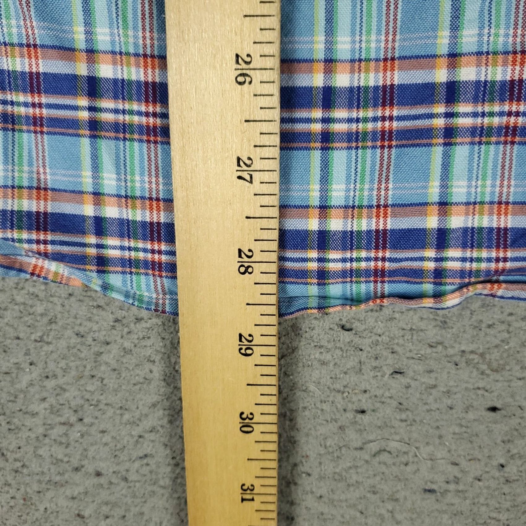 Ralph Lauren Ralph Lauren Shirt Mens Large Blue Plaid Slim Fit Button-Up Long Sleeve Polo Collar Classic American Preppy Size US L / EU 52-54 / 3 - 5 Thumbnail