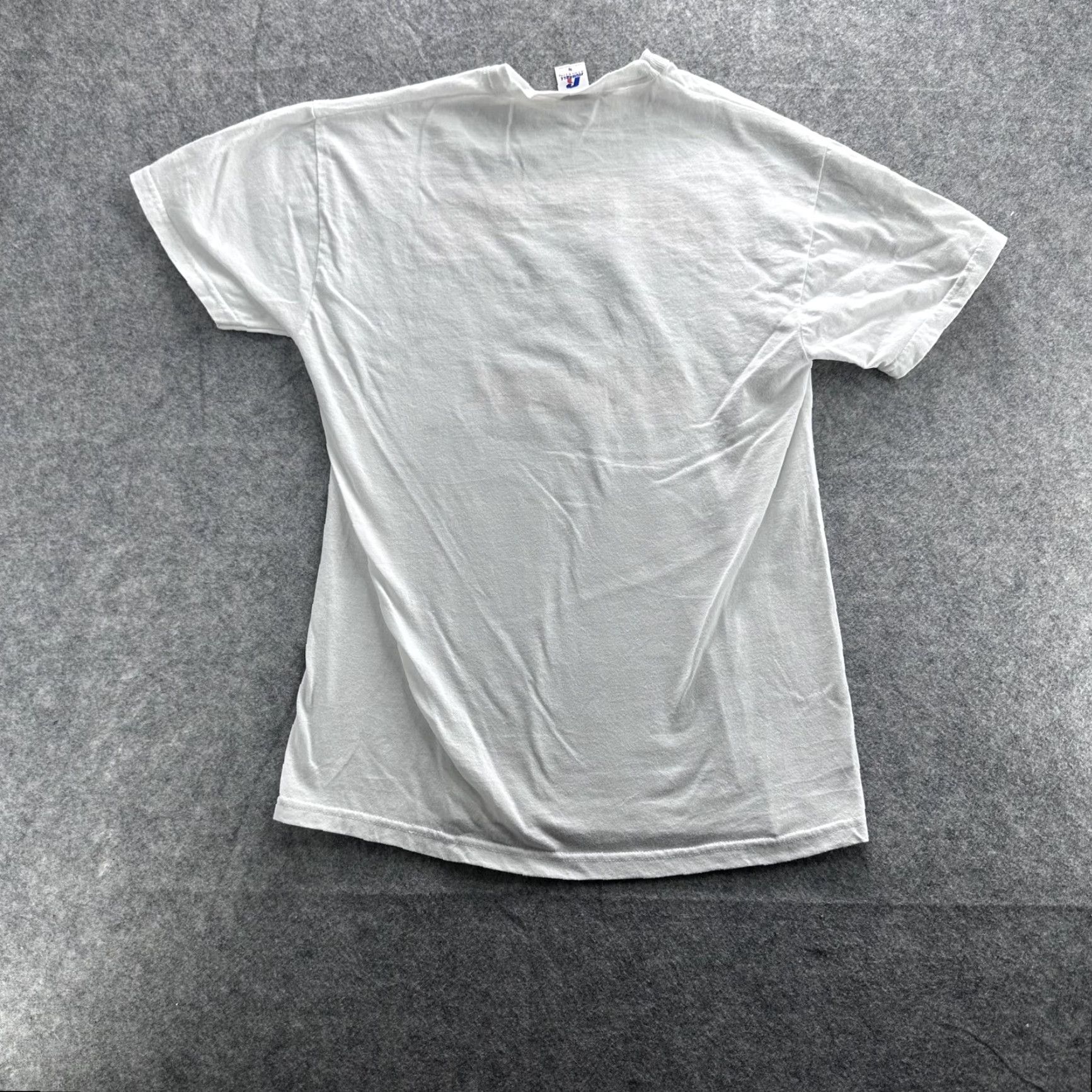 Russell Athletic VINTAGE Puerto Rico Beisbol 21 Shirt Mens Medium White Russell Athletic Crew Neck Graphic Print T-Shirt Size US M / EU 48-50 / 2 - 6 Thumbnail