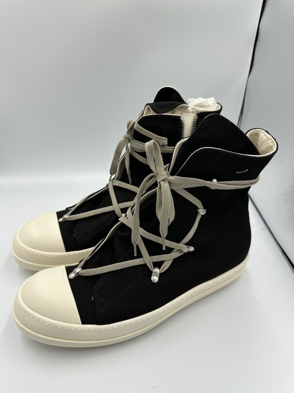 Rick Owens Drkshdw Rick Owens DRKSHDW Hexa High Sneakers Size US 13 / EU 46 - 2 Thumbnail