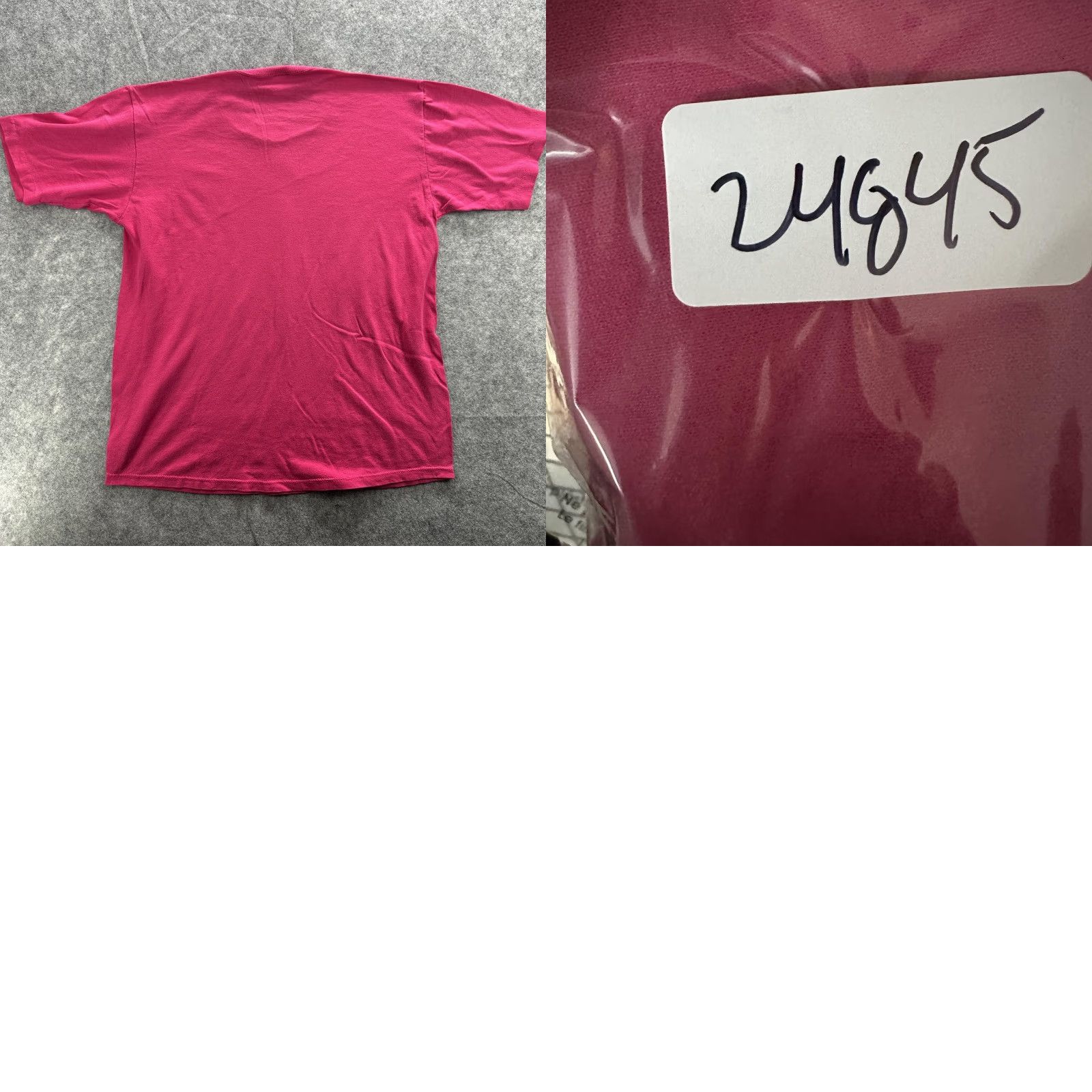 Jerzees VINTAGE Jerzees T-Shirt Mens Medium Pink Our Lady of Mercy Hospital Volunteers Graphic 90s Size US M / EU 48-50 / 2 - 9 Thumbnail