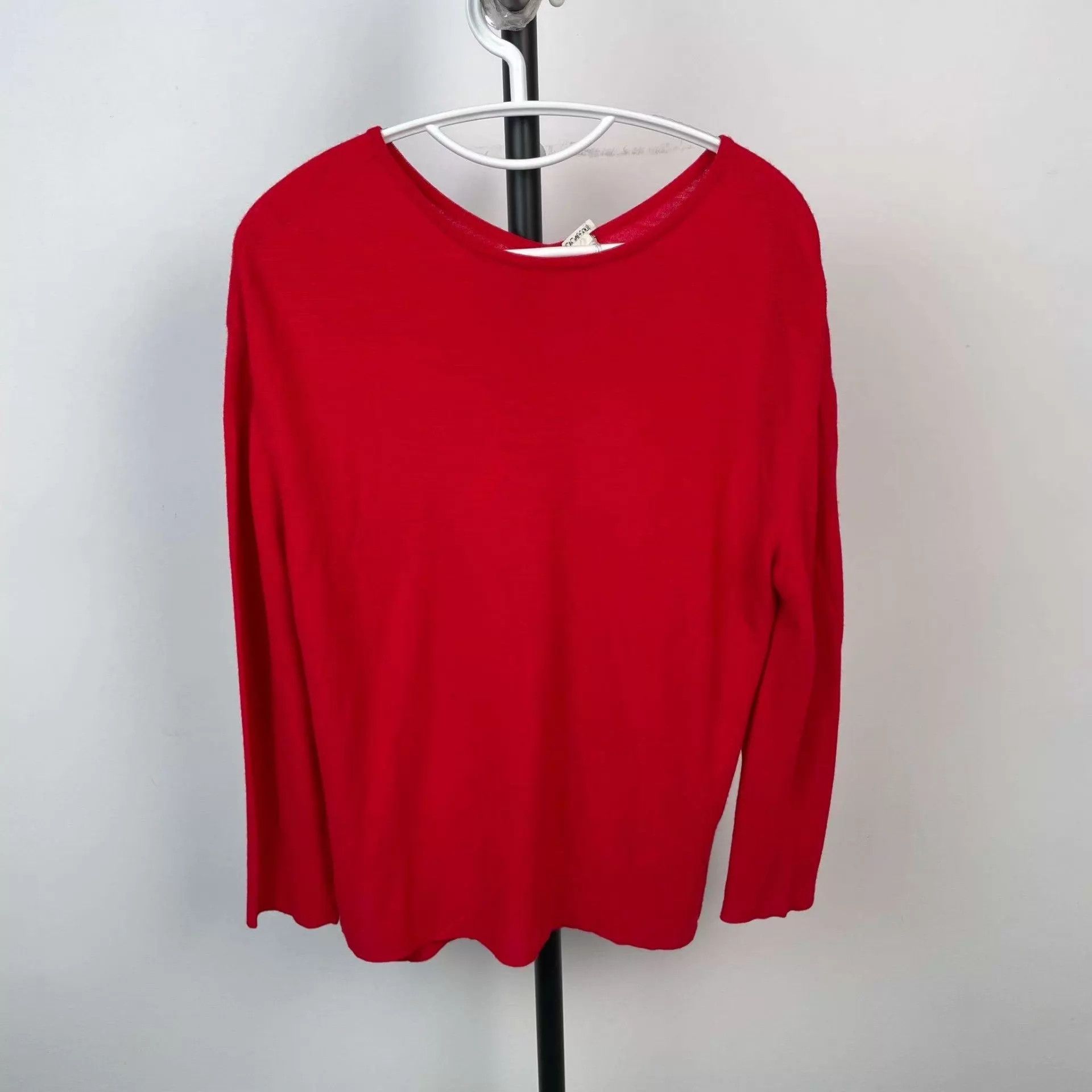 Hermes Hermes Red Long-Sleeve Size 34 Size XS / US 0-2 / IT 36-38 - 1 Thumbnail