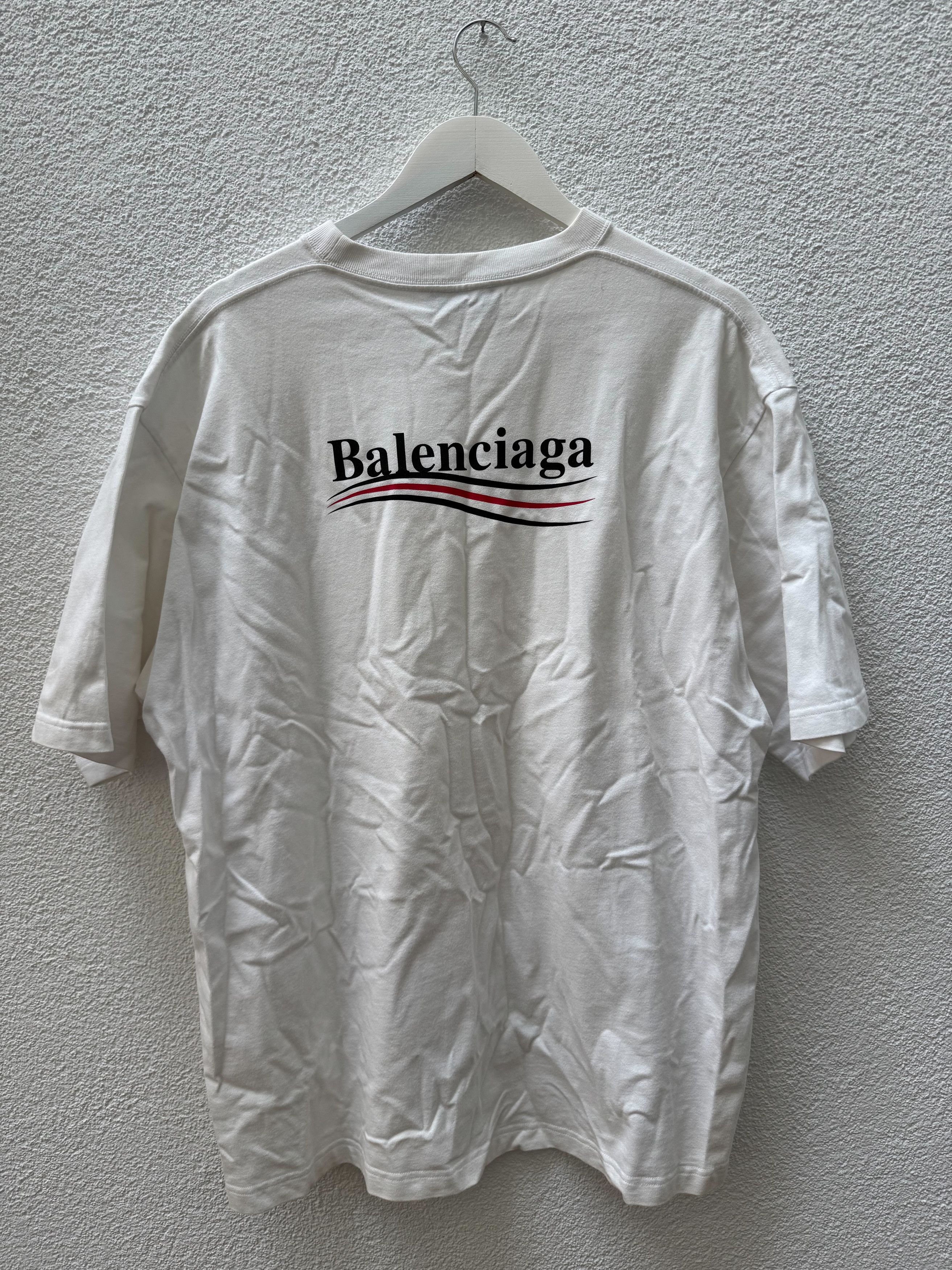 Balenciaga 2017 Balenciaga Campaign Tee - White Size US L / EU 52-54 / 3 - 2 Thumbnail