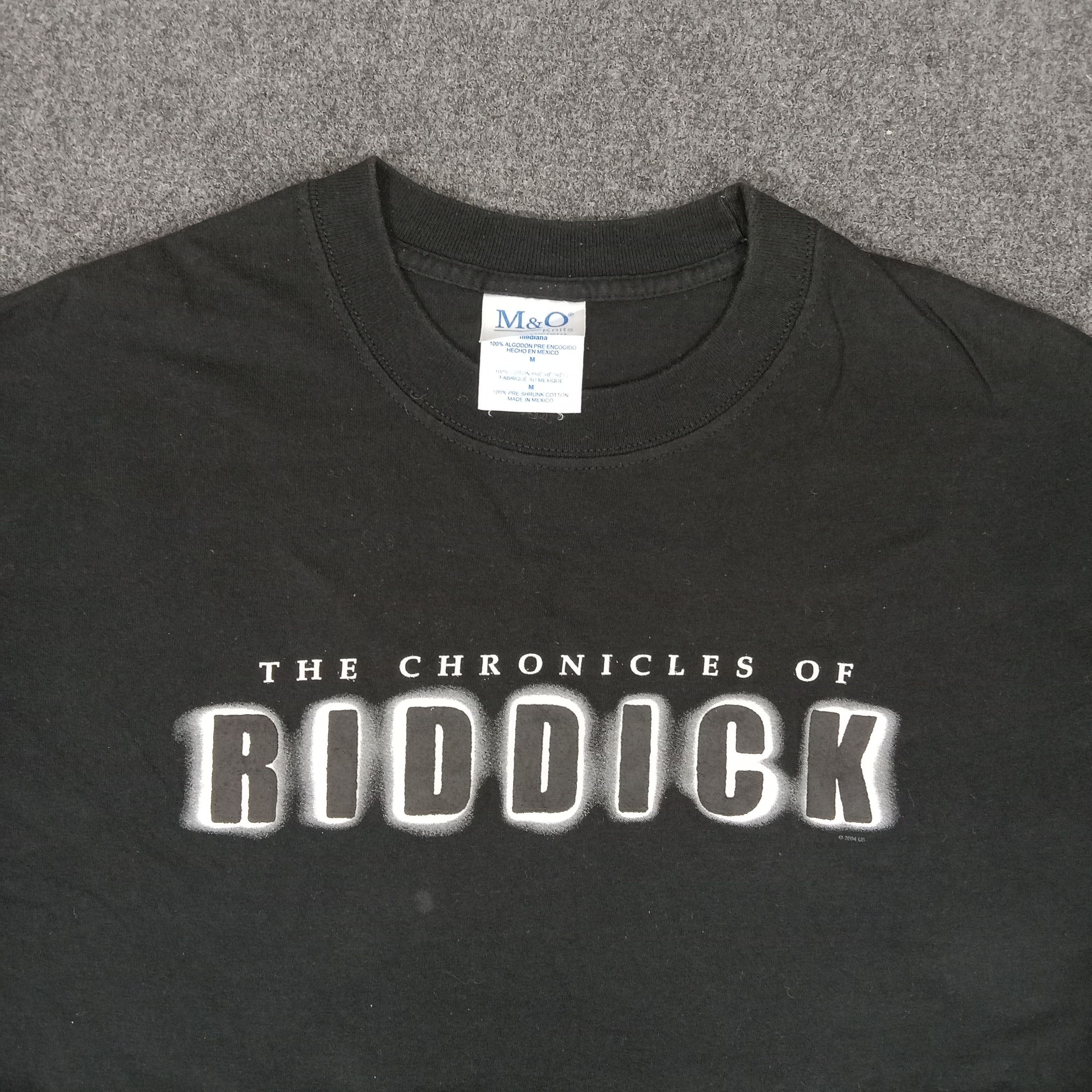 Vintage The Chronicles of RidDick American Movies Tshirt Size US M / EU 48-50 / 2 - 3 Thumbnail