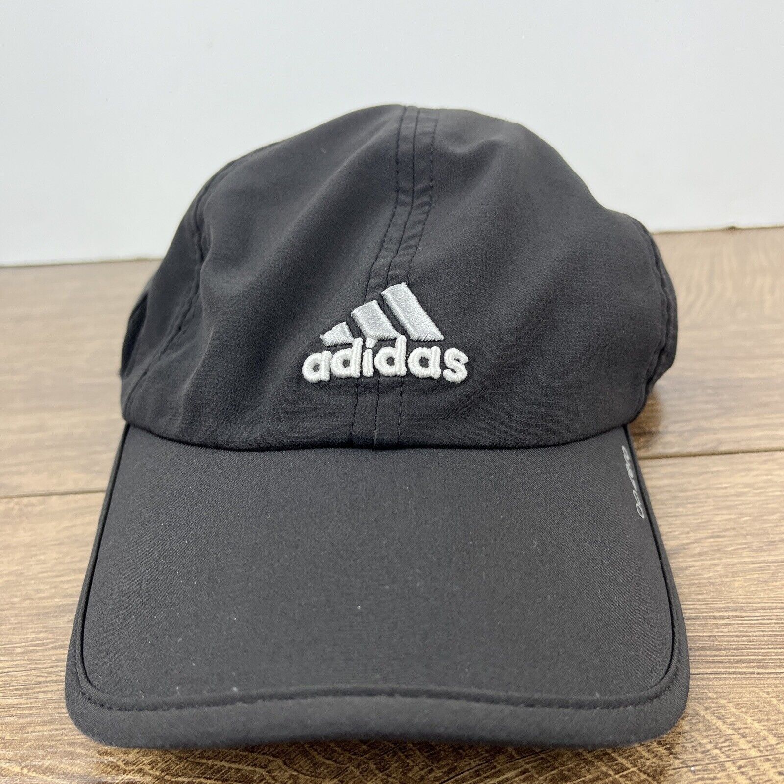Adidas Adidas Athletic Hat Running Adidas Black Hat Adjustable Adul Size ONE SIZE - 4 Thumbnail