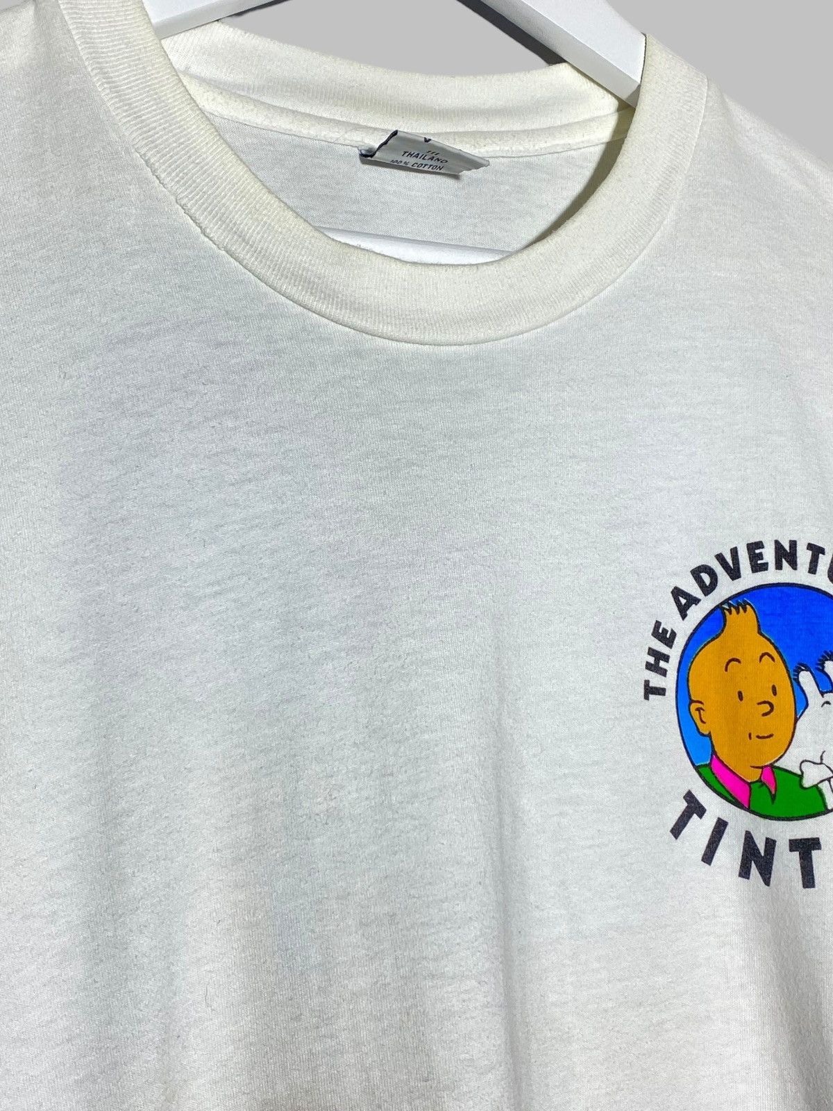 Cartoon Network 🔥 TINTIN GOLDEN CLAWS TEE 90S DESERT VIBES COMIC STYLE Size US M / EU 48-50 / 2 - 5 Thumbnail