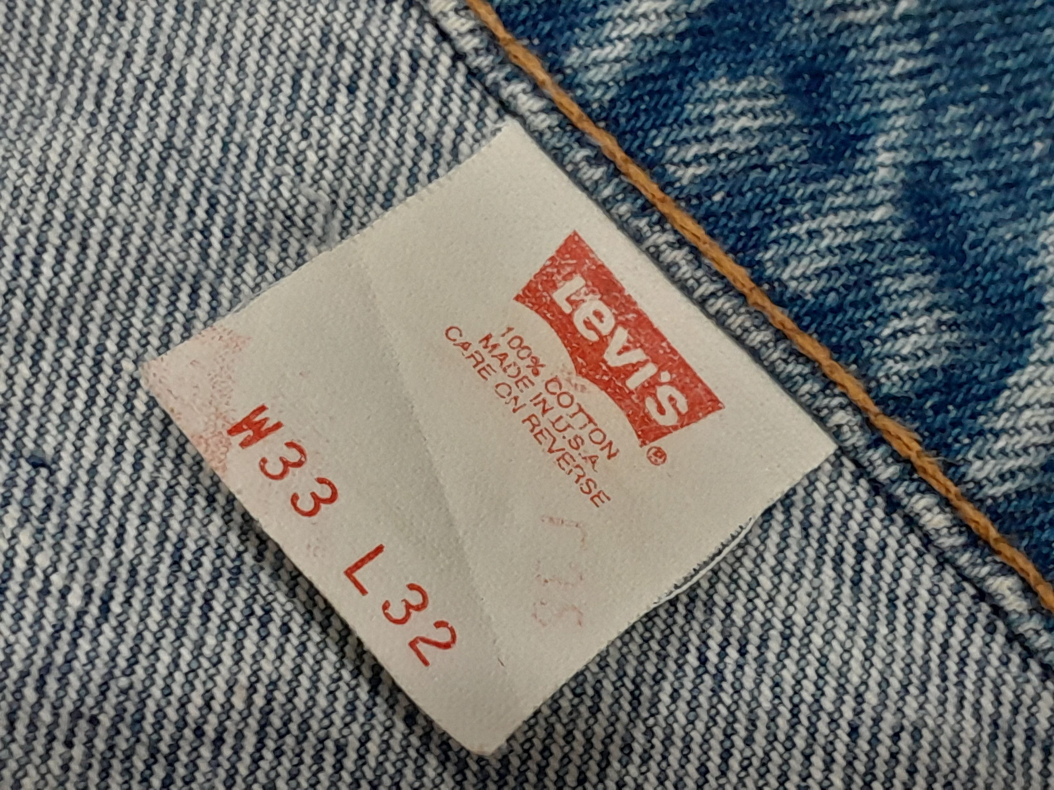 Levi's Levis 517 Jeans Bootcut Flare Bell Bottom Orange Tab Vintage Size US 33 - 12 Thumbnail