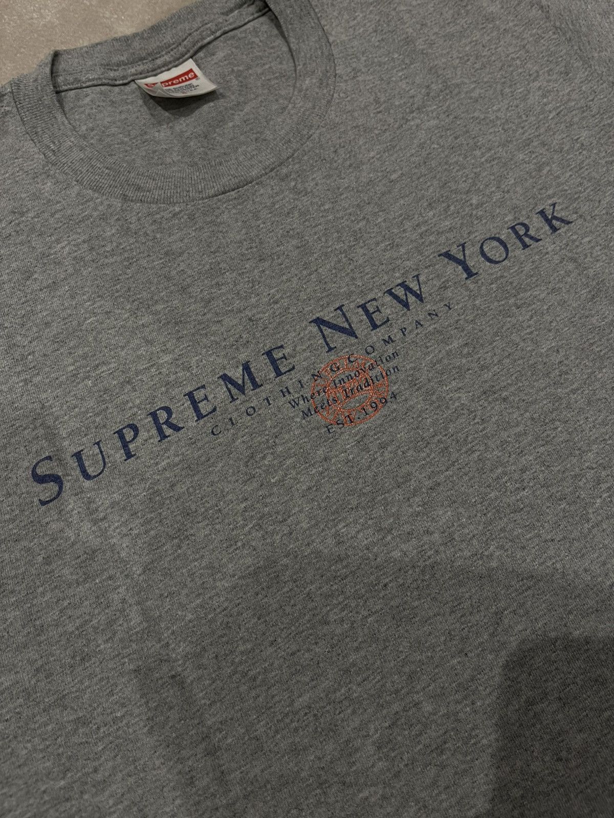 Supreme Supreme tradition tee Size US S / EU 44-46 / 1 - 2 Thumbnail