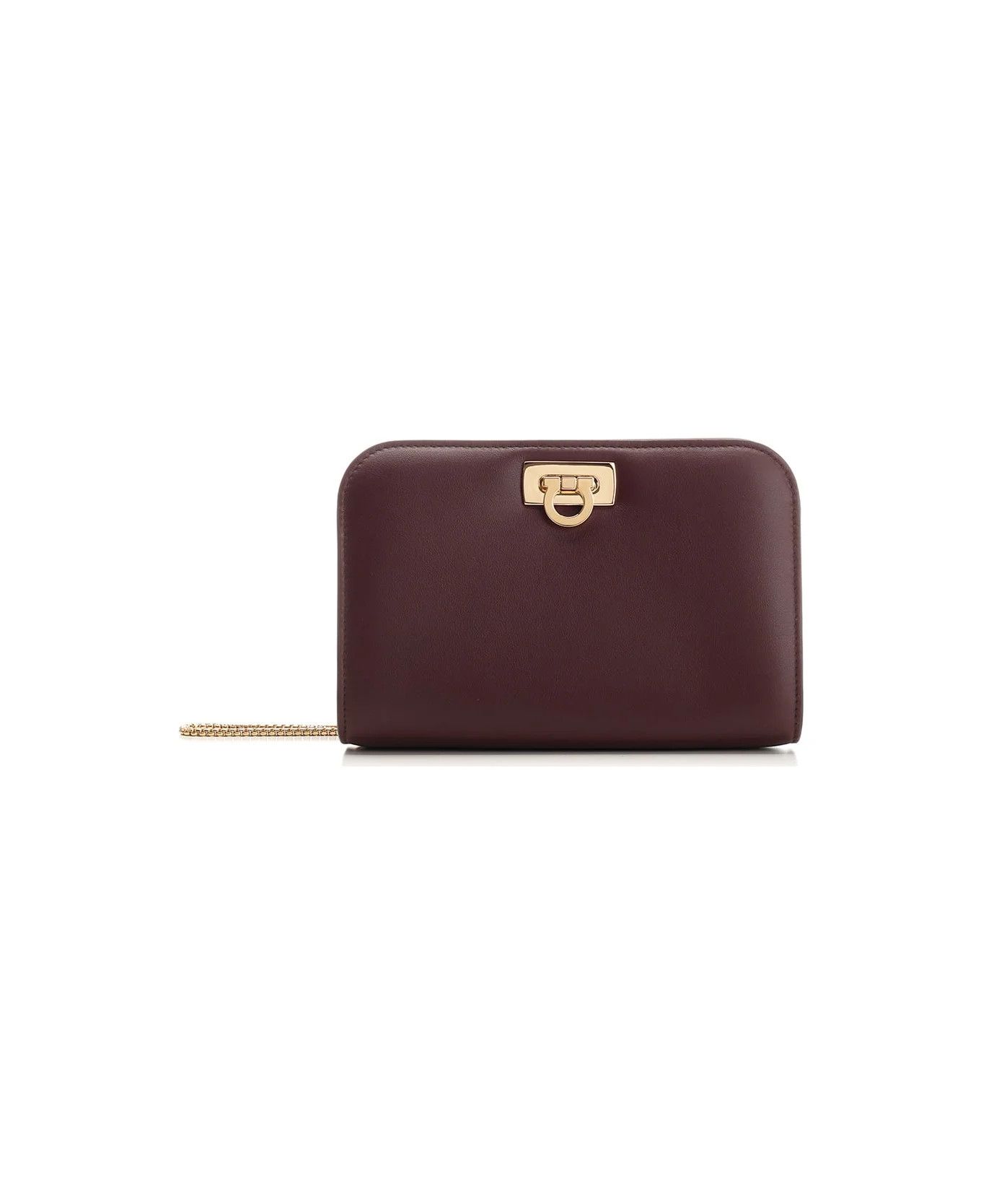 Salvatore Ferragamo o1y0426 Size : OS / Clutch Bag in Burgandy Size ONE SIZE - 1 Thumbnail