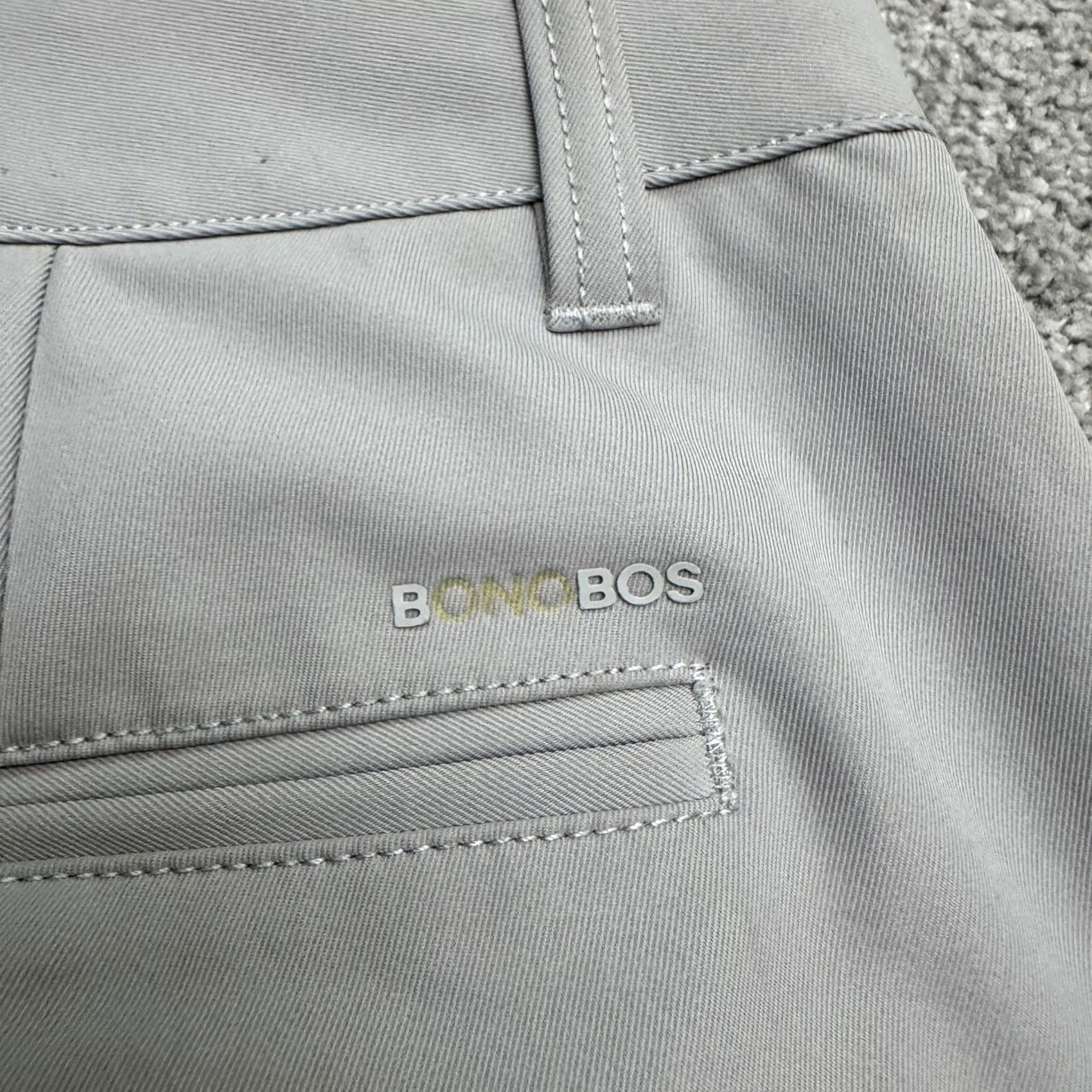 Bonobos Bonobos Mens Gray Slim Fit Straight Leg Golf Chino Pants 31x30 Size US 31 - 3 Thumbnail